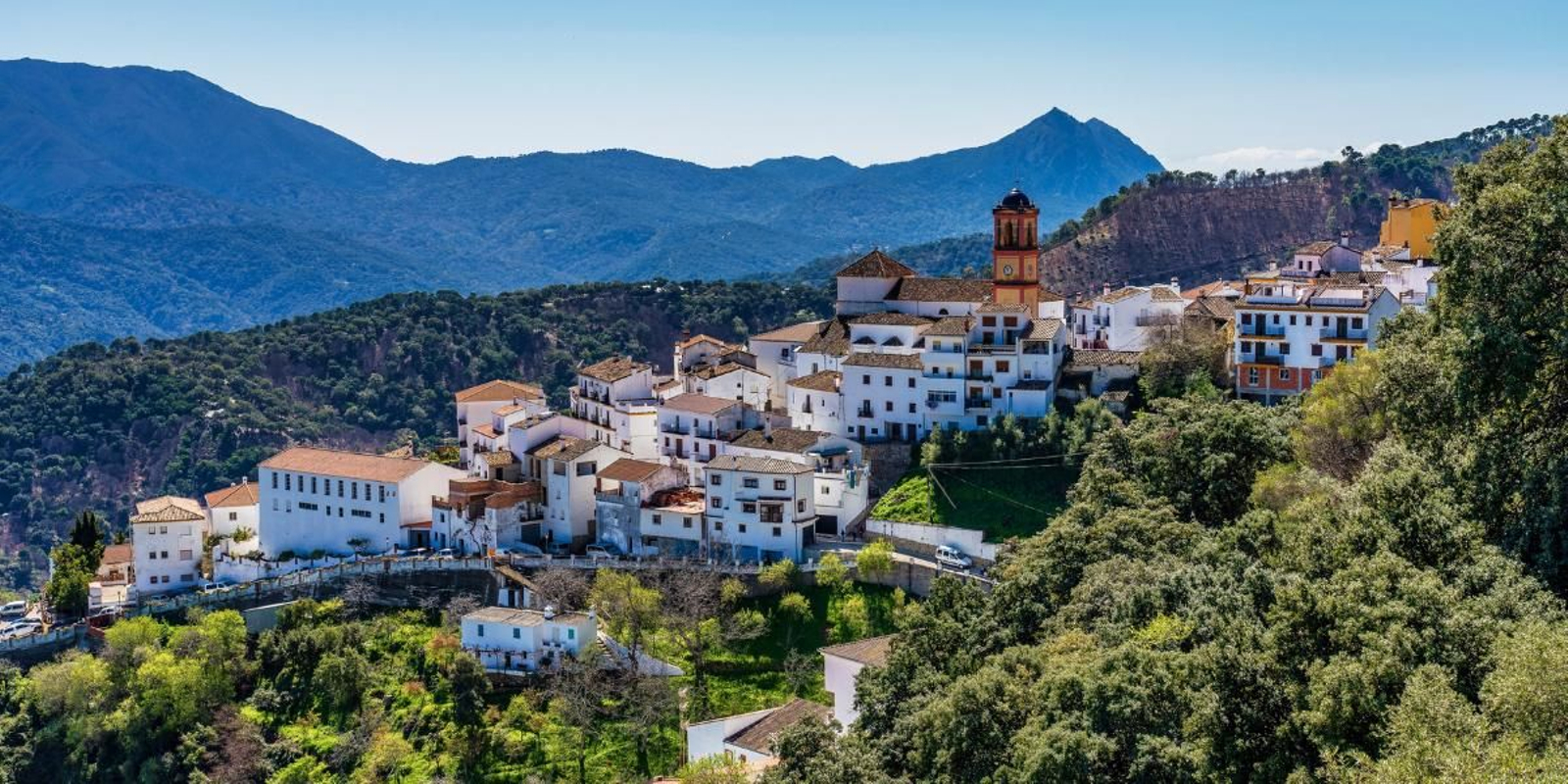 Una imagen de Algatocín.