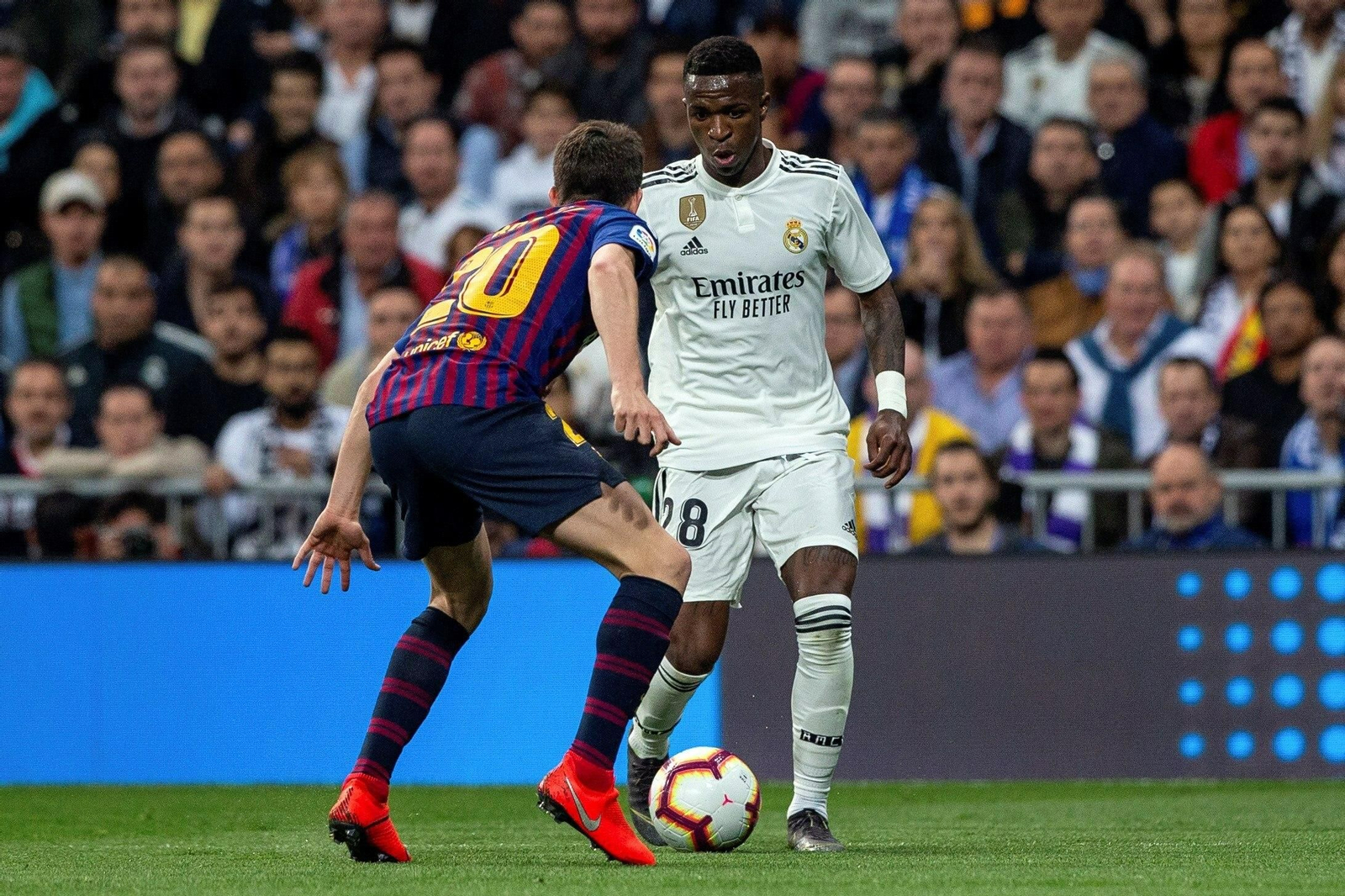 Las imágenes del Real Madrid-Barcelona