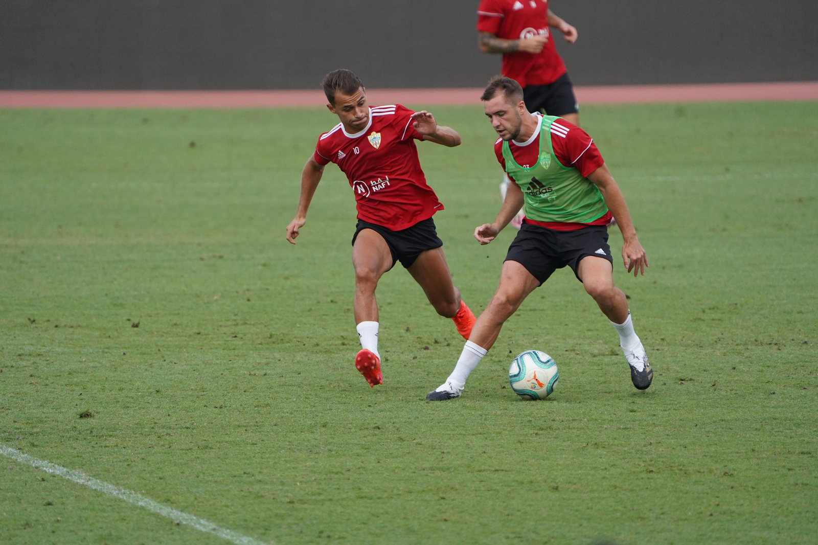 Fotogalería del entrenamiento del Almería, lunes 10