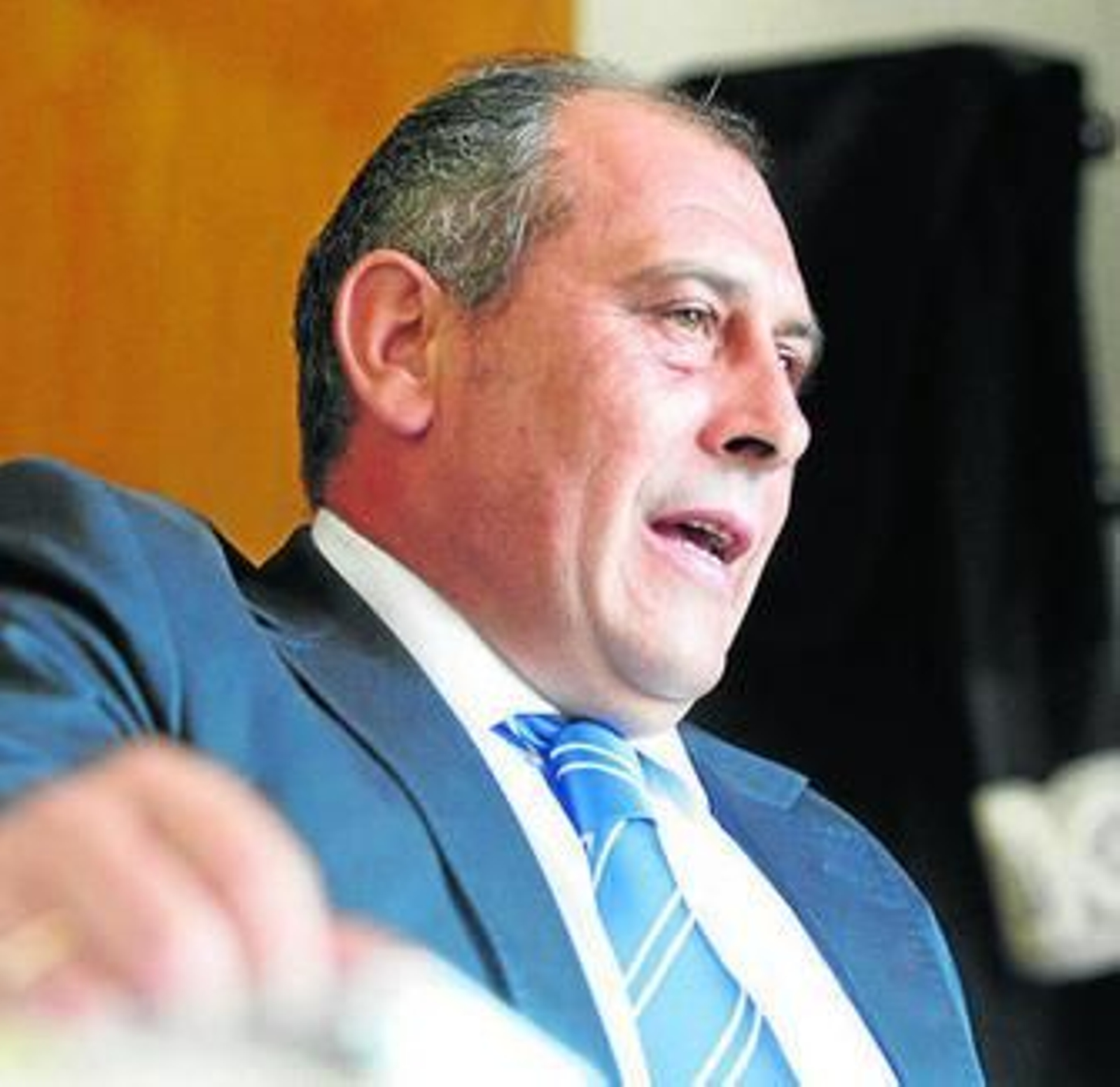 José Carlos Romero Roa, durante una entrevista.