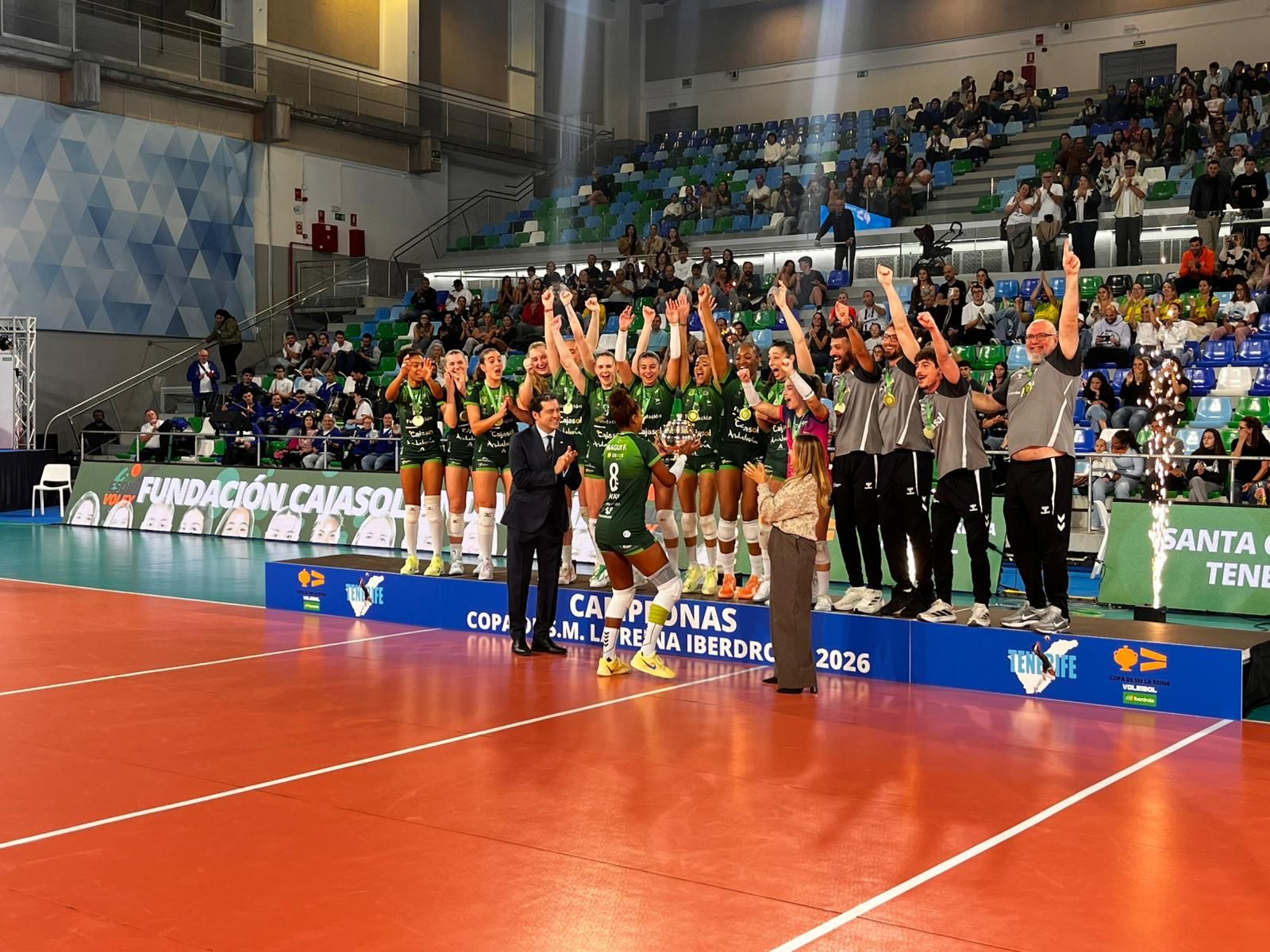 Las fotos del título del Fundación Cajasol Andalucía