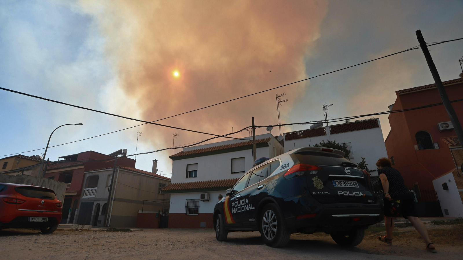 Incendio en la barriada de El Cobre