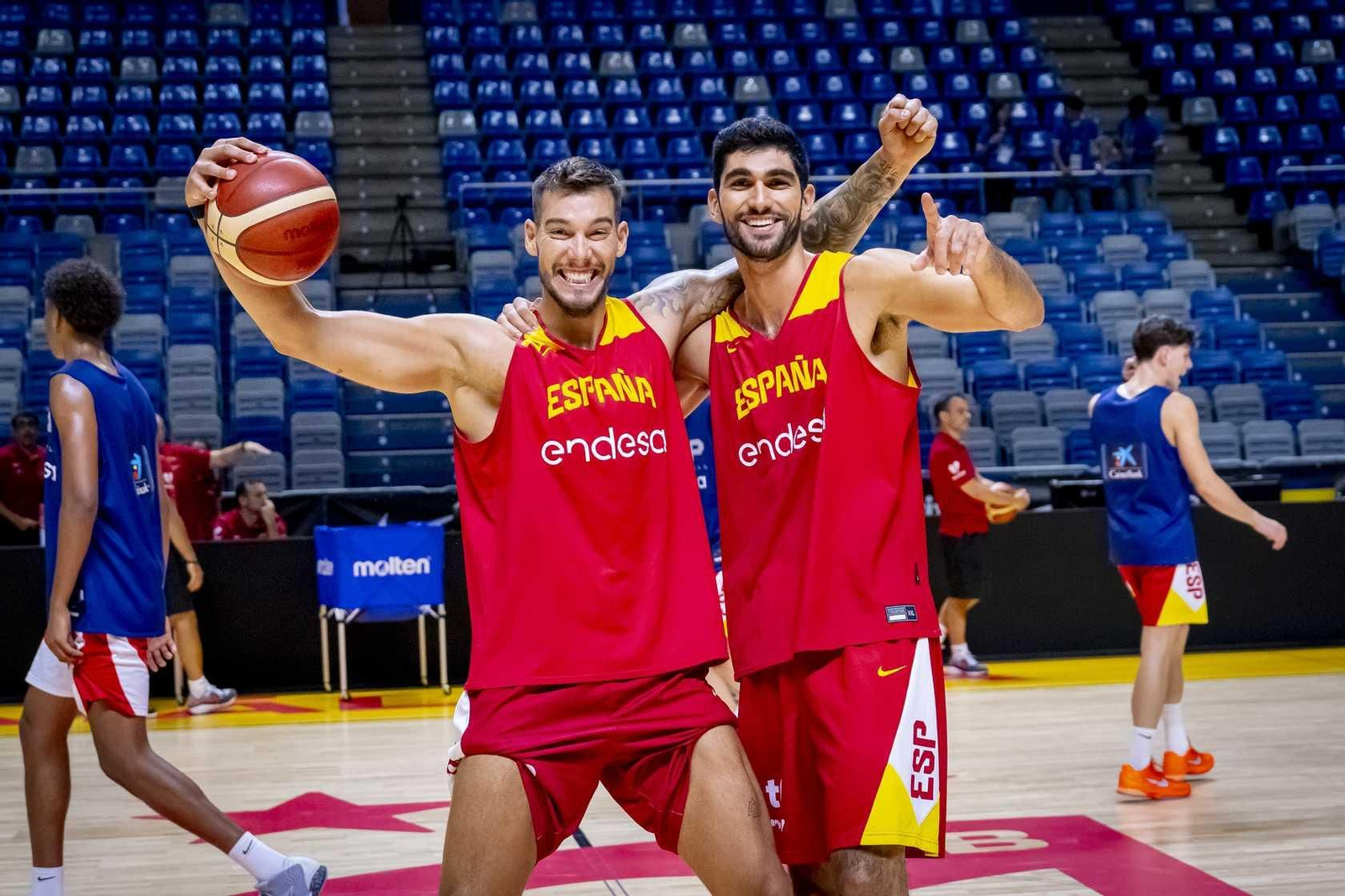 Así luce el Carpena customizado para los partidos de España