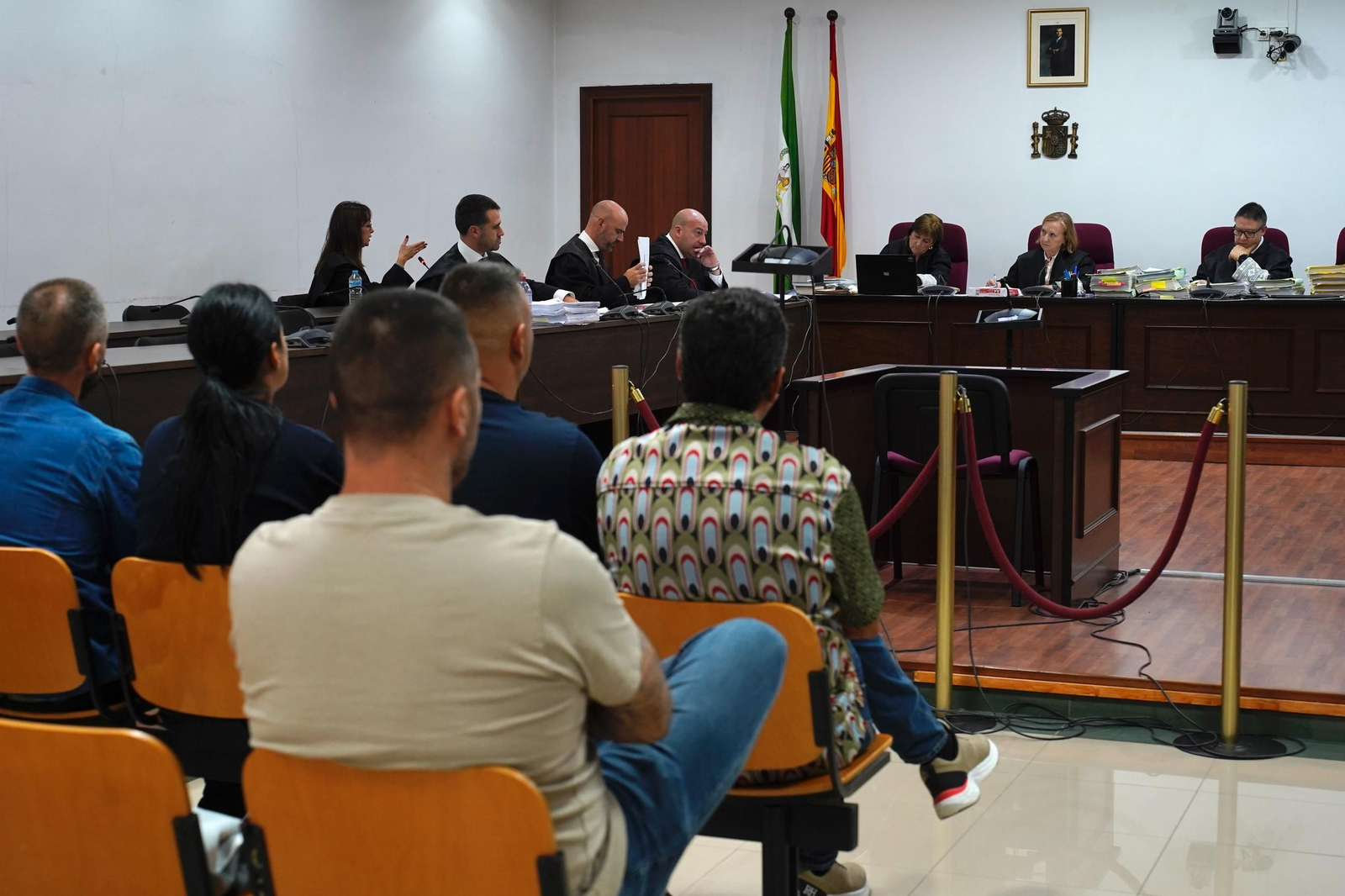 Fotografías de la última sesión del juicio por el hundimiento del Rúa Mar