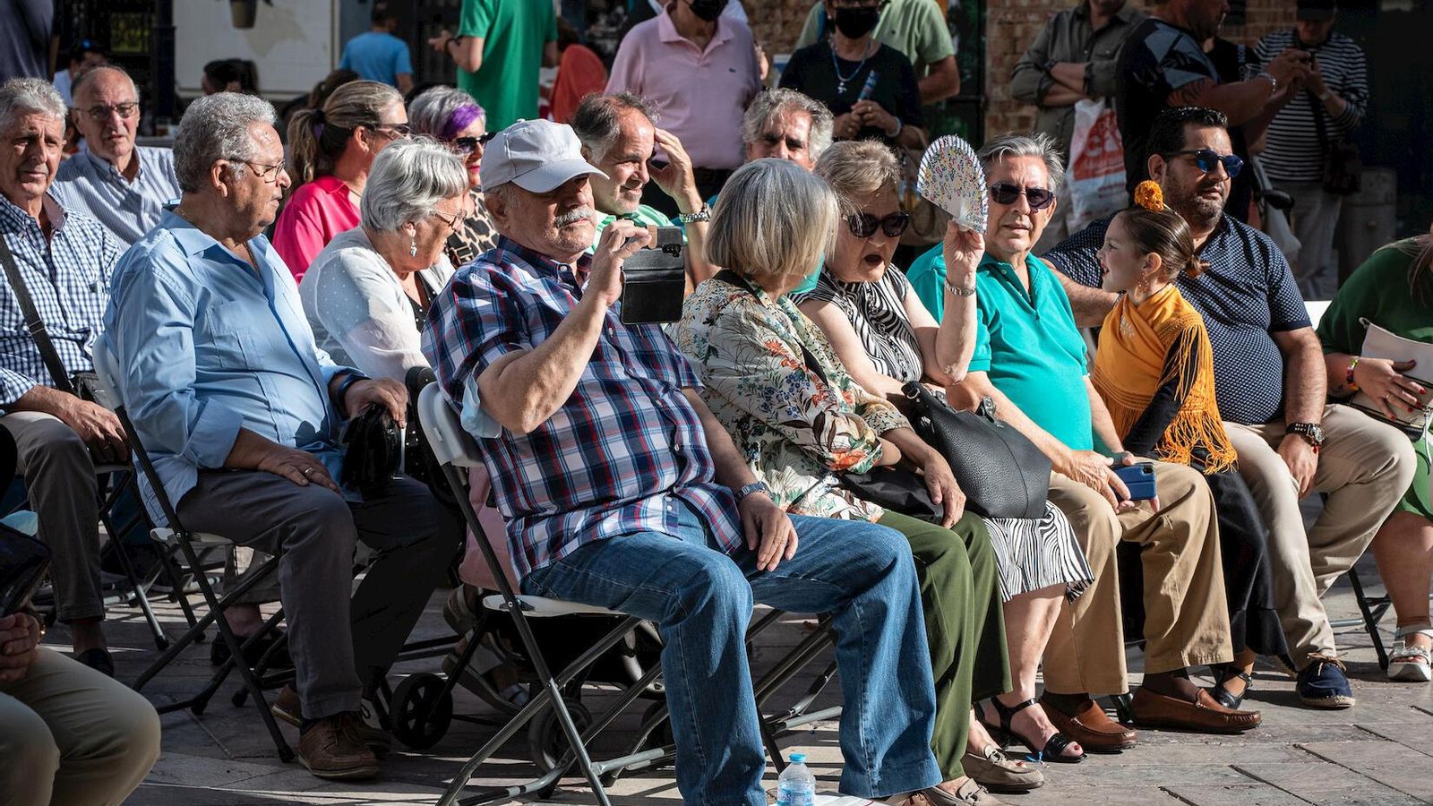 El público asistente a esta programación del Festival Flamenco Ciudad de Huelva.