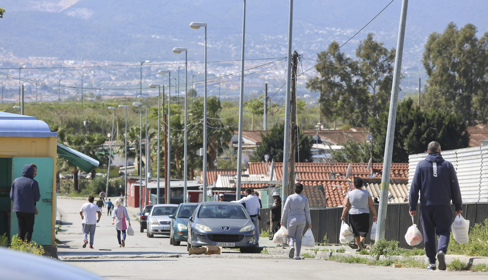 Coronavirus en Los Asperones de Málaga, en fotos