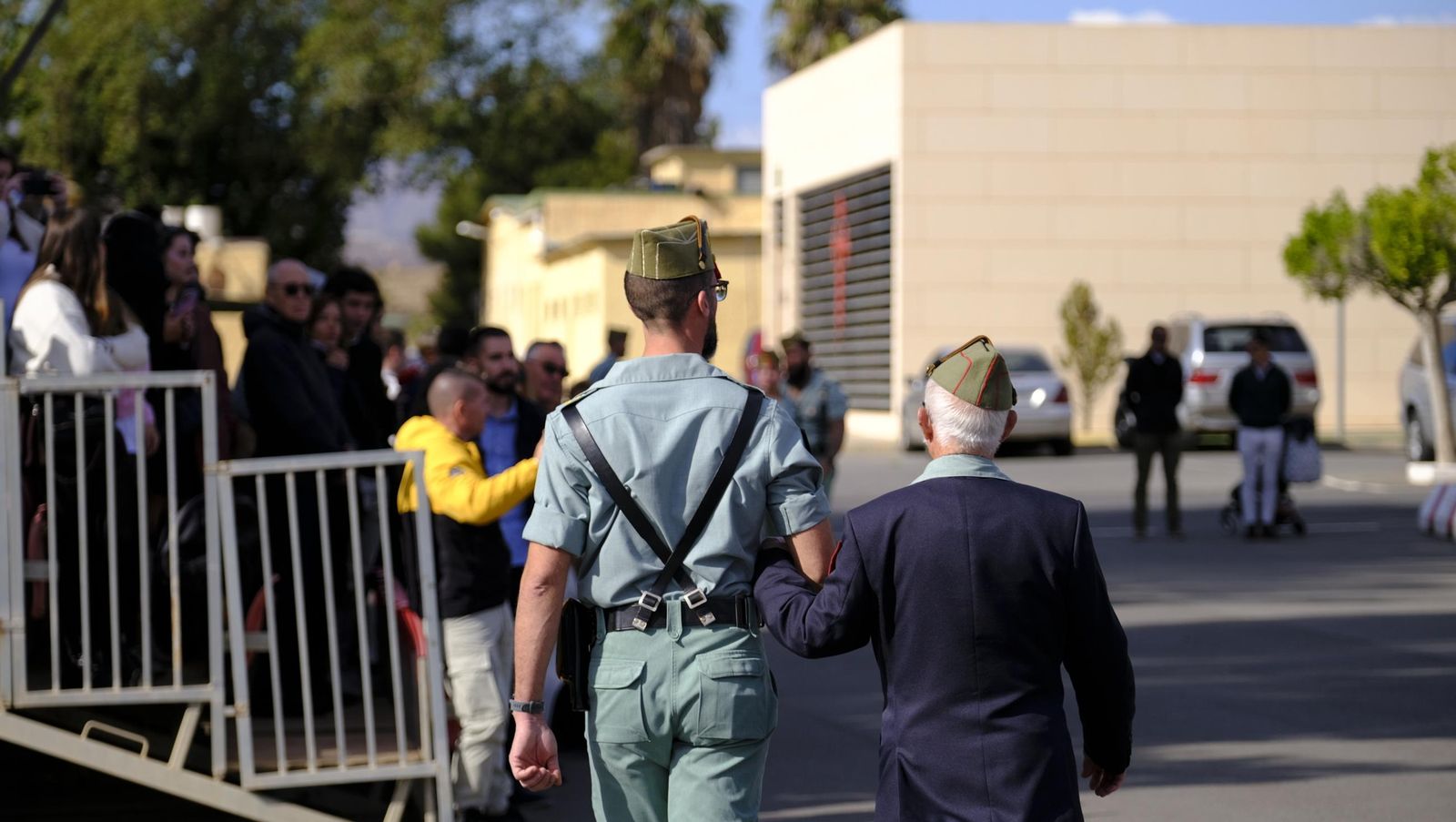 Conmemoración del Combate de Edchera en la Base Álvarez de Sotomayor de La Legión, en imágenes