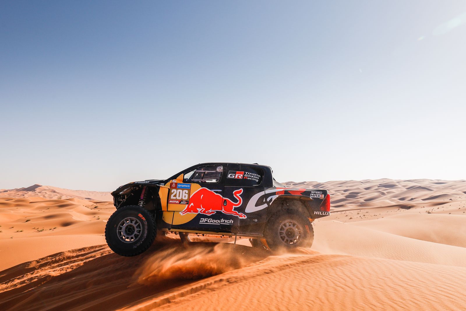 Las espectaculares imágenes del Dakar por las dunas