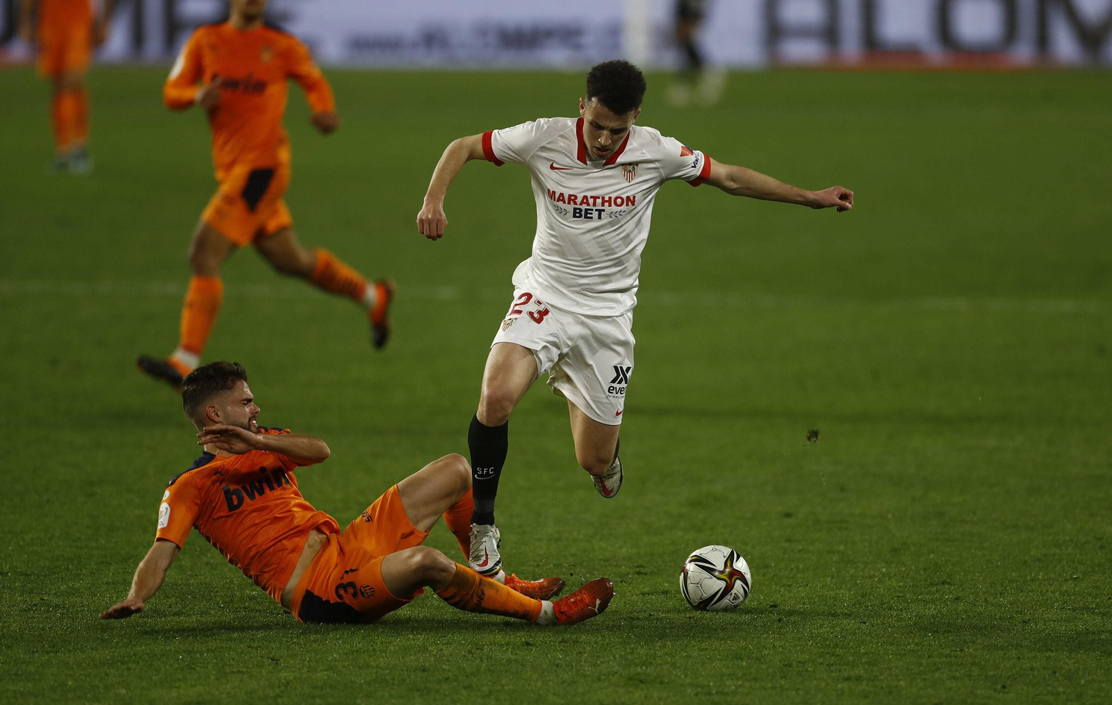 El Sevilla-Valencia de Copa del Rey, en imágenes