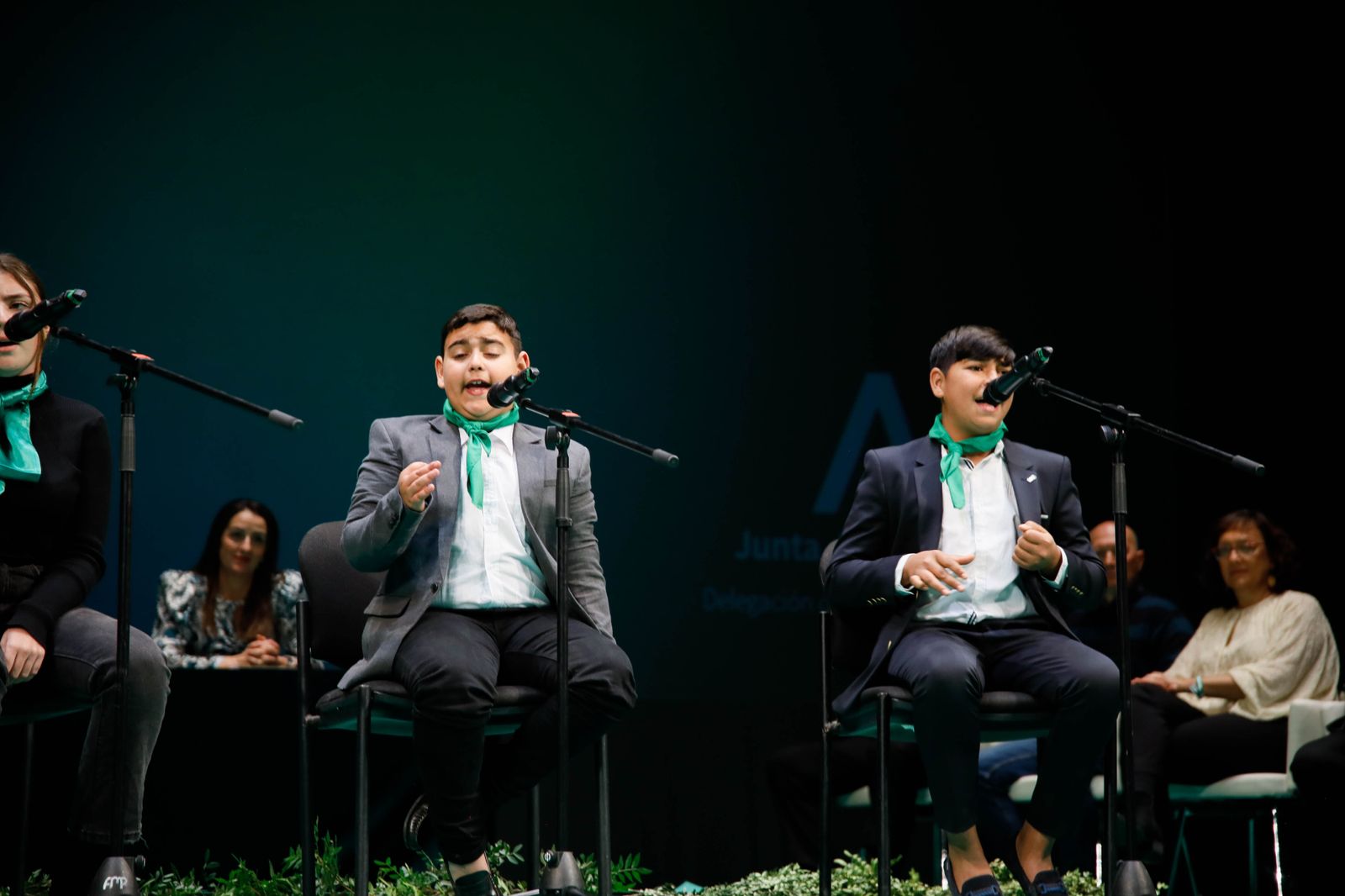 Imágenes de las entregas de las banderas de Andalucía