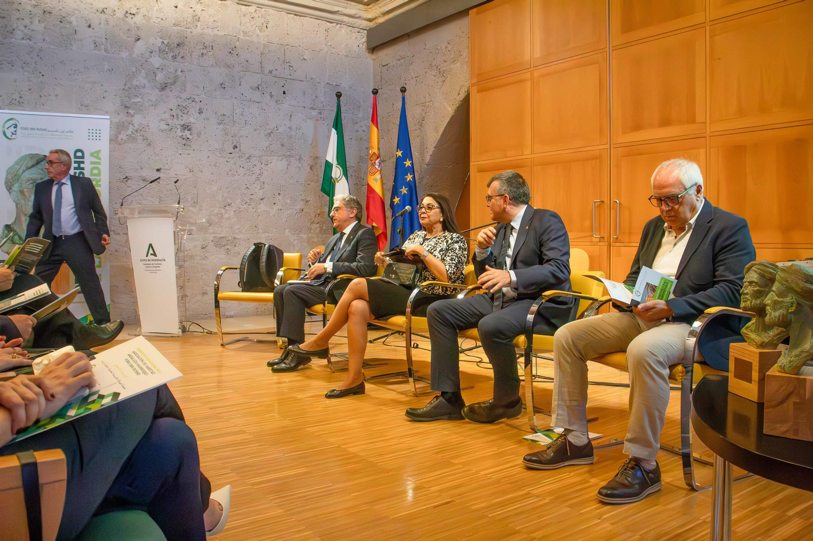 Así ha sido la entrega del I Premio Ibn Rush de la Concordia en Granada, en imágenes