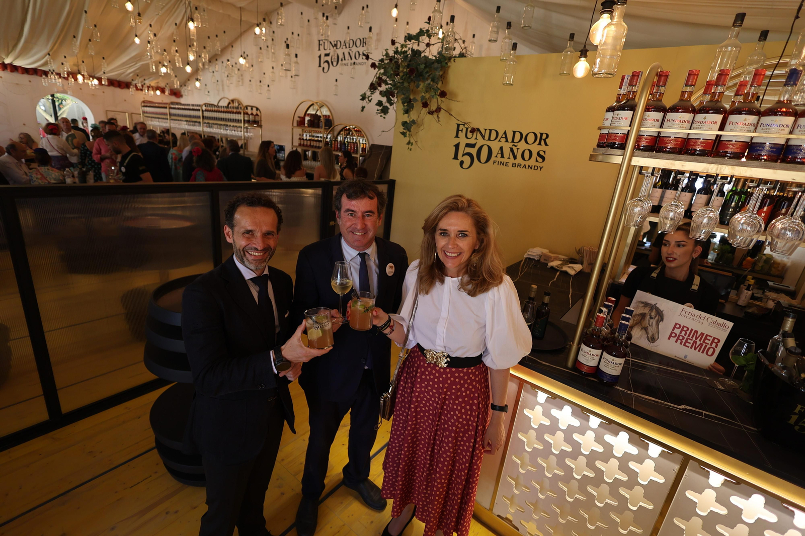La caseta de Bodegas Fundador, un homenaje al 150 aniversario de su brandy La caseta de Bodegas Fundador, un homenaje al 150 aniversario de su brandy