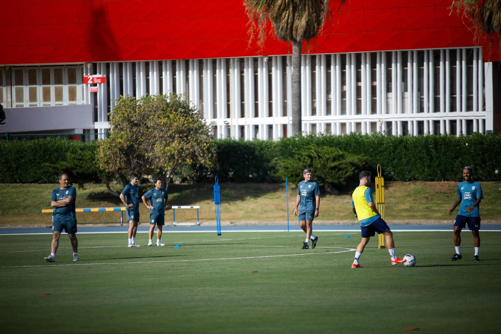 Primer entrenamiento pretemporada del Almería, en imágenes