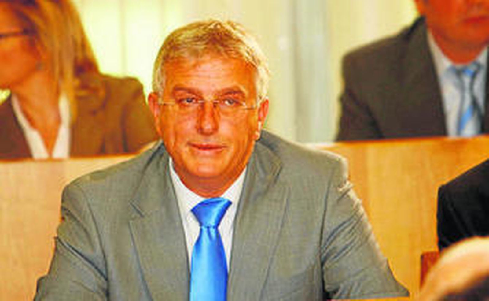 Una imagen de archivo del ahora senador, que presidió unos meses la gestora del PSOE de Arahal.