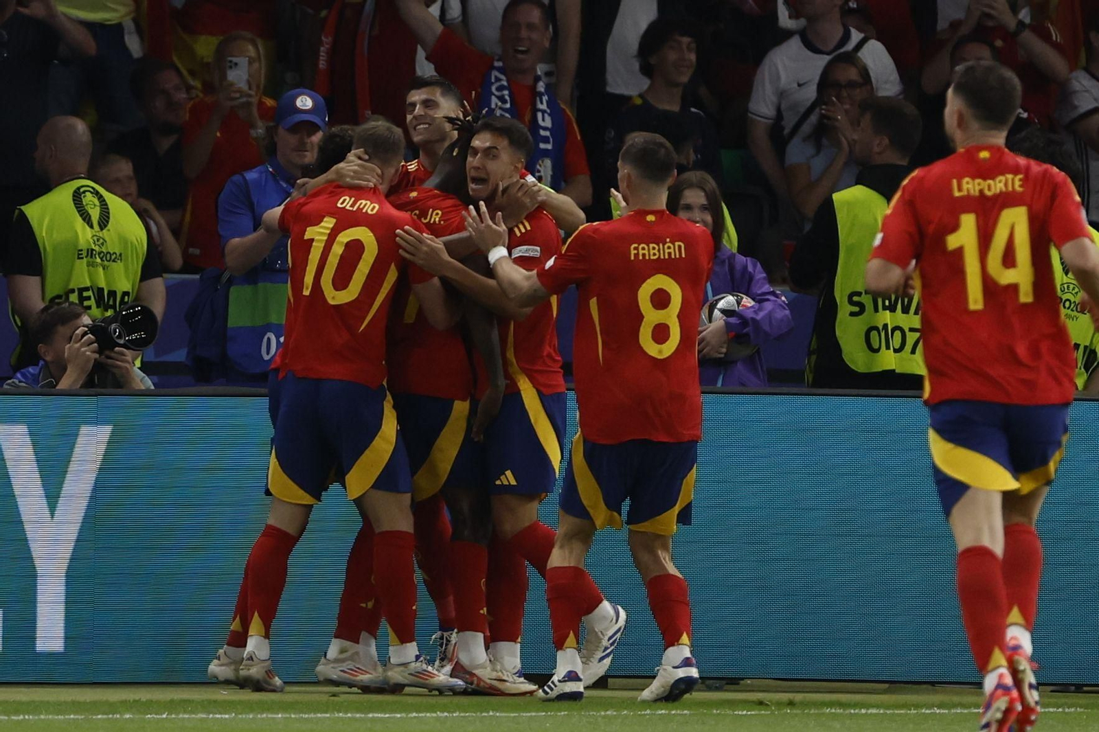 Las mejores fotos de la final España - Inglaterra