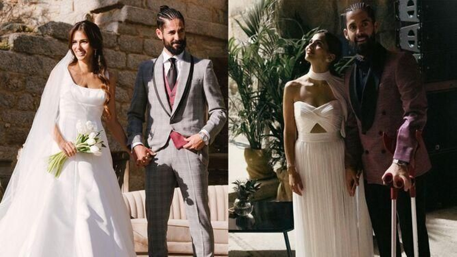 Isco Alarcón, en su boda.