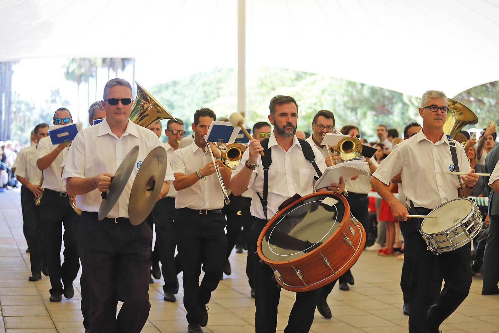 Imágenes de los actos de la Guardia Civil  en Huelva 12 de octubre, Día del Pilar
