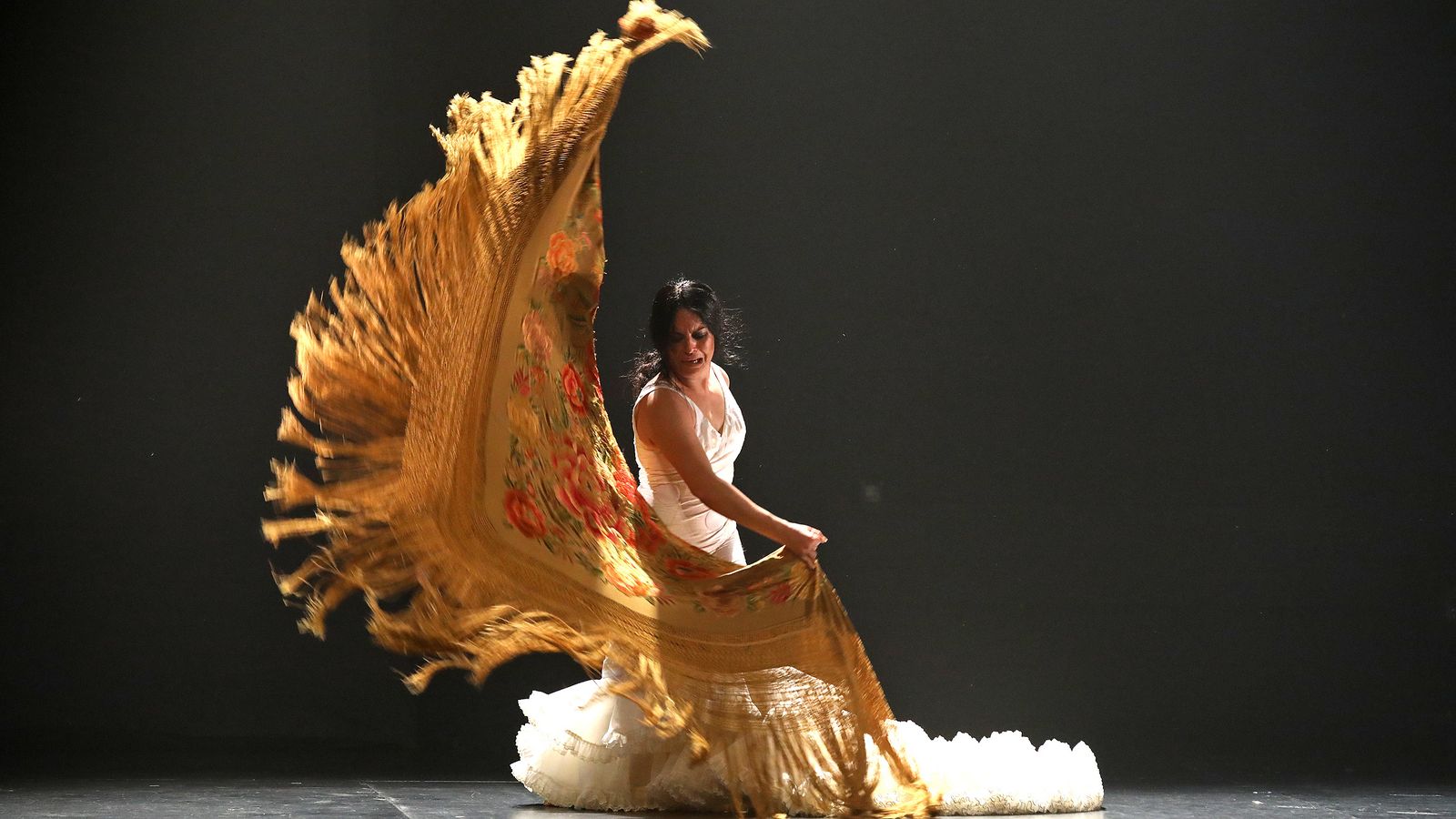 Mercedes de Córdoba en 'Ser: ni conmigo ni sin mí' en el Festival de Jerez.