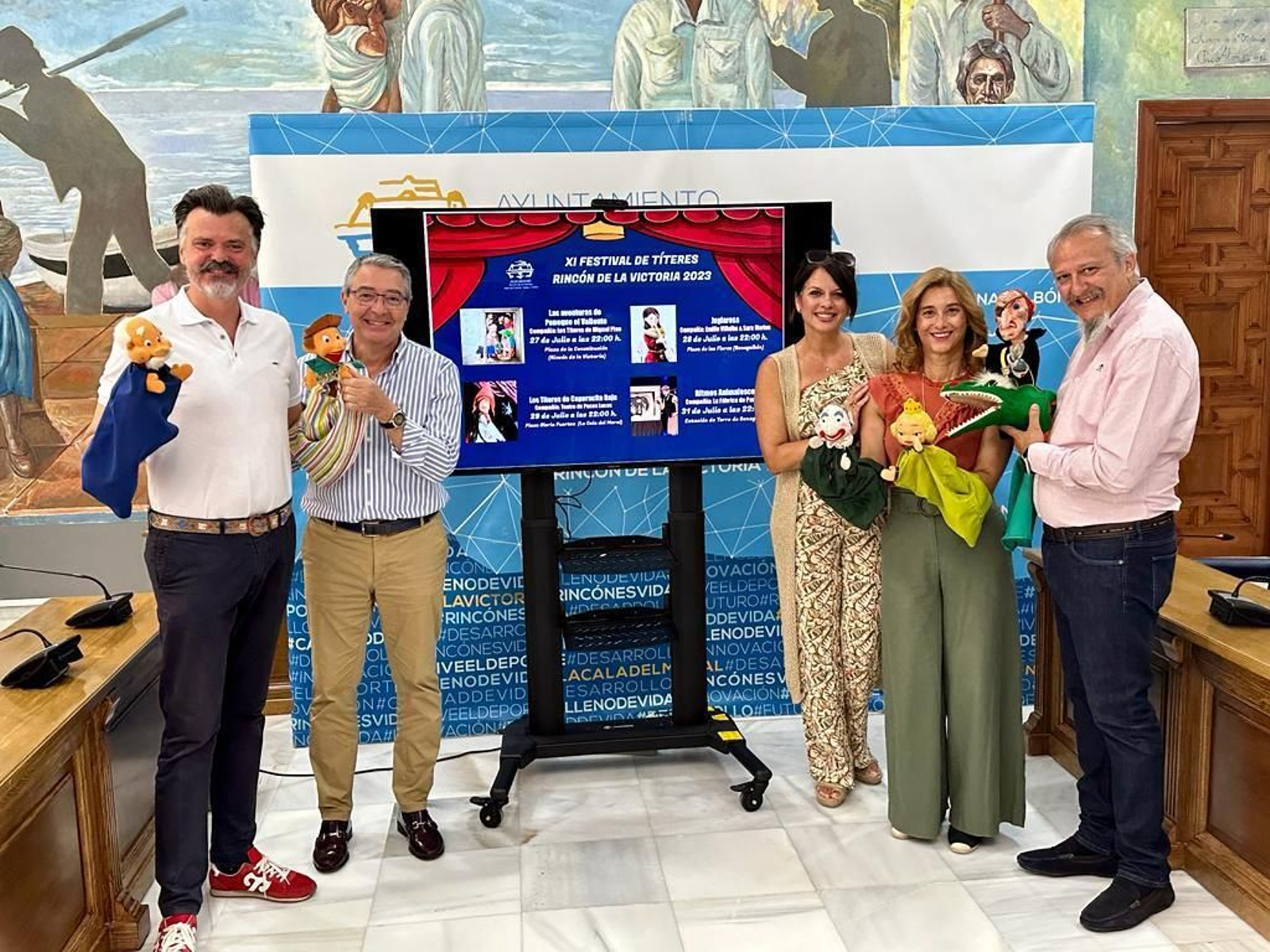 Presentación del XI Festival de Títeres de Rincón de la Victoria