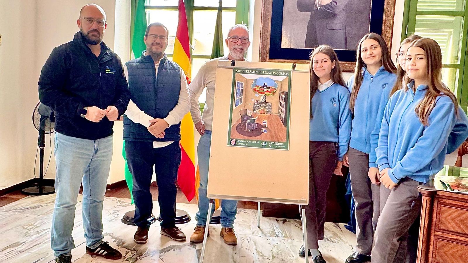 Presentación del cartel del certamen de relatos cortos Sor María Aguilar.