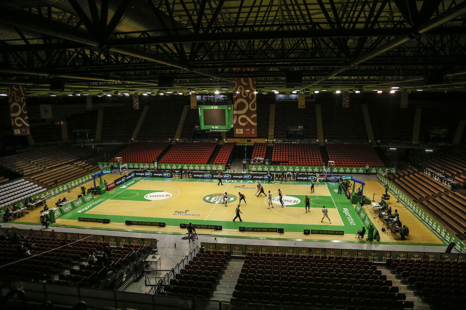 Imagen de San Pablo durante un partido de esta temporada.