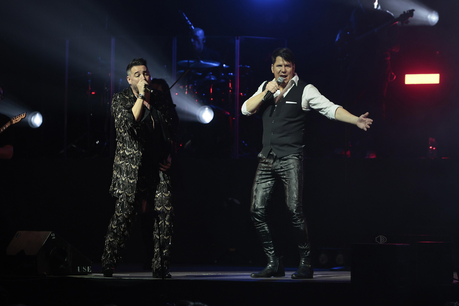 Las imágenes del concierto de Andy y Lucas