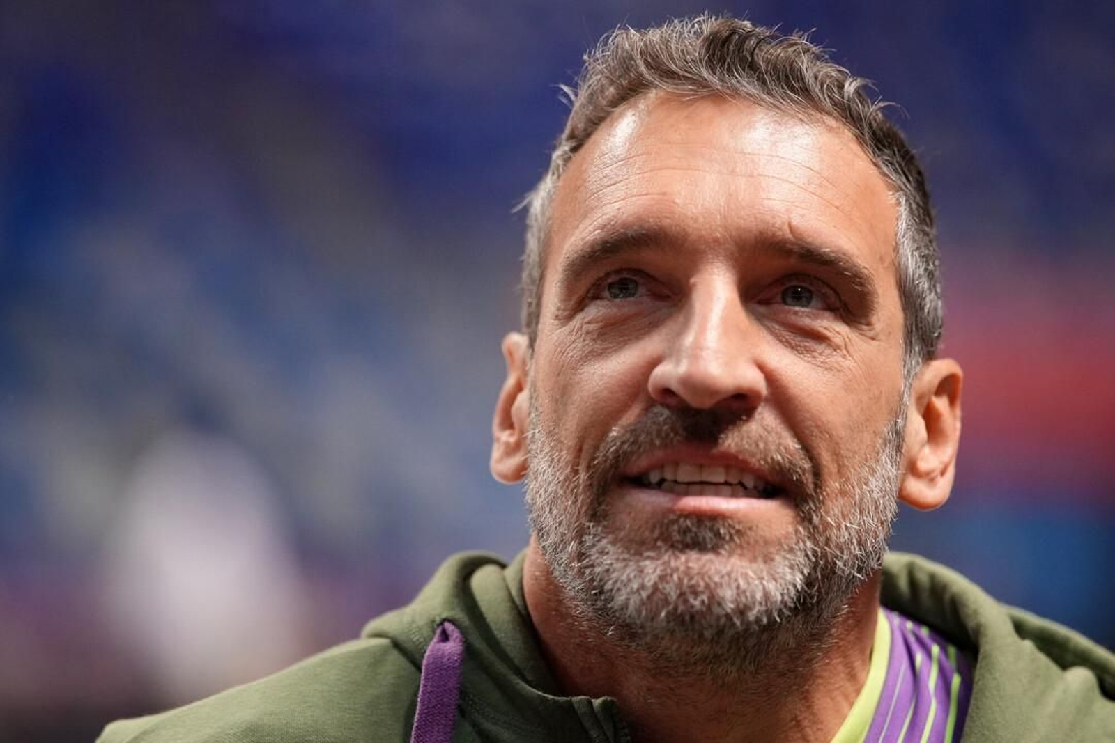 Ibon Navarro, en el entrenamiento previo a la Supercopa.