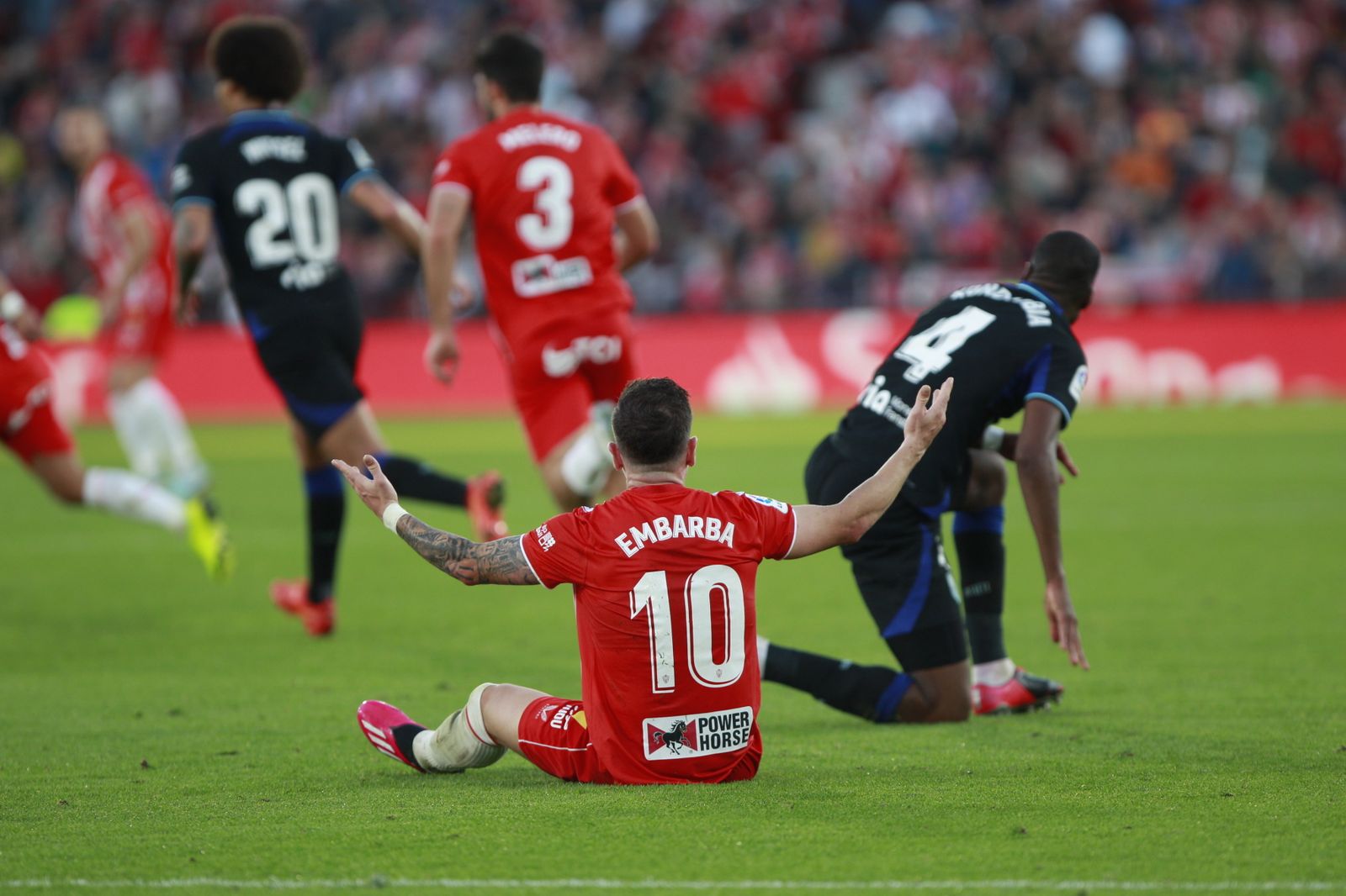 Imágenes del partido U.D. Almería-Atlético de Madrid