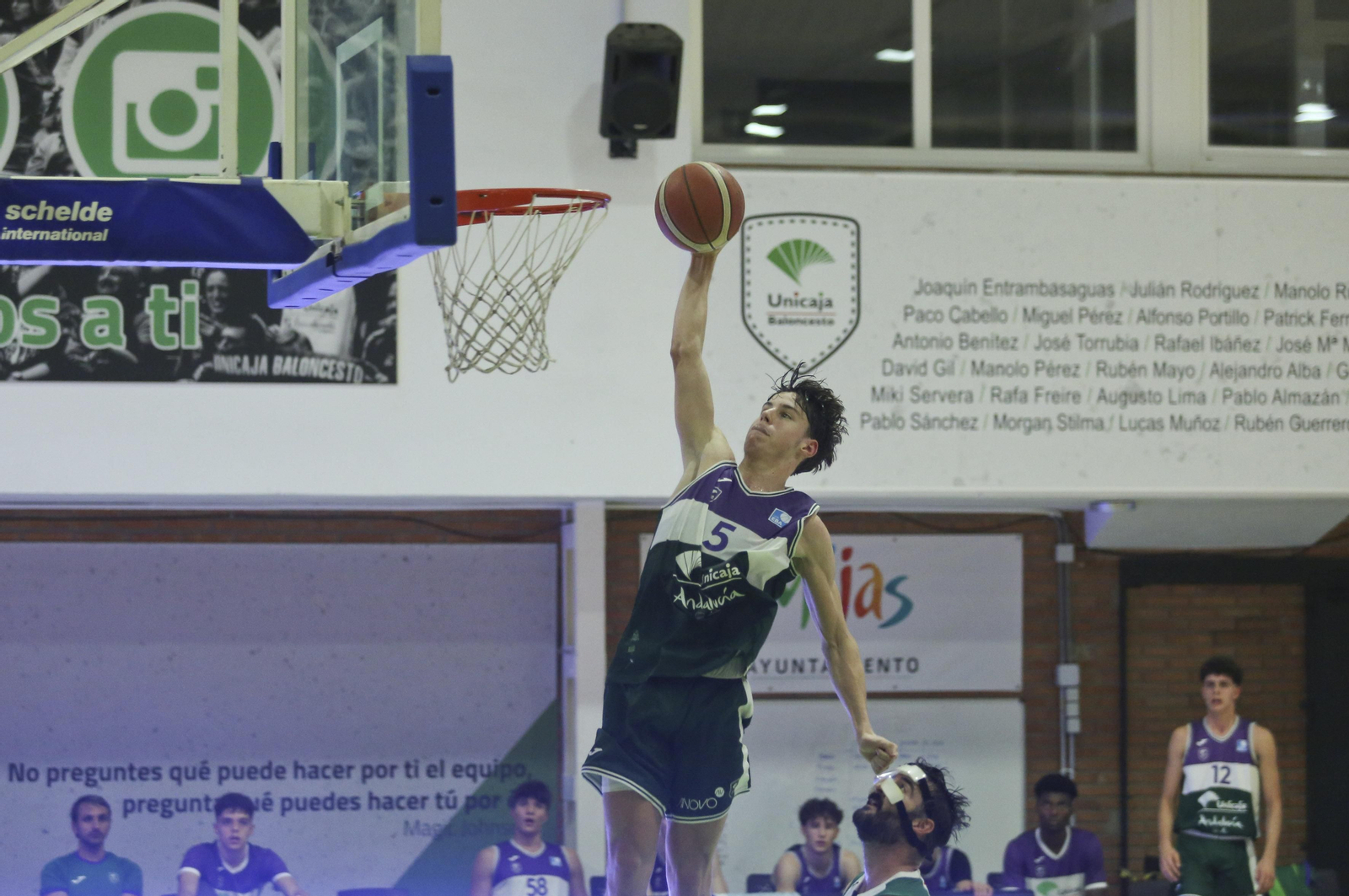 Las fotos del Unicaja EBA - Vikingos Syngenta Murgui