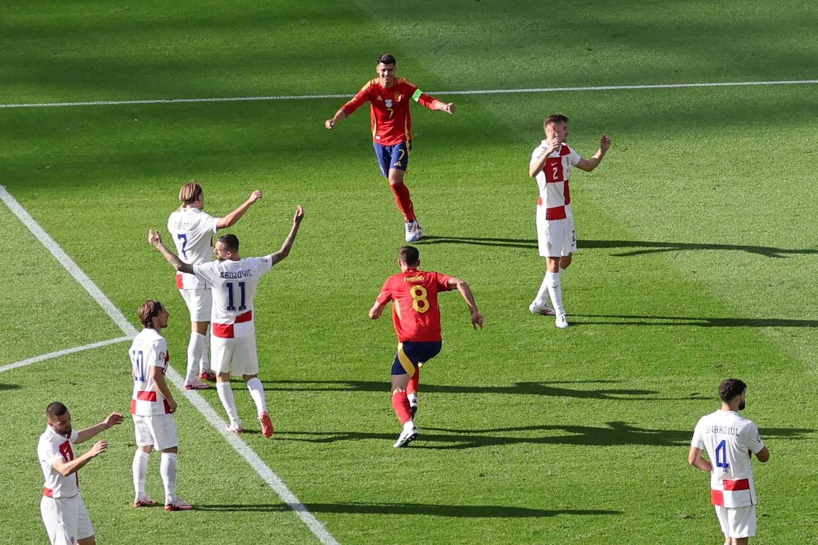 Las fotos del España - Croacia en la Eurocopa de Alemania 2024