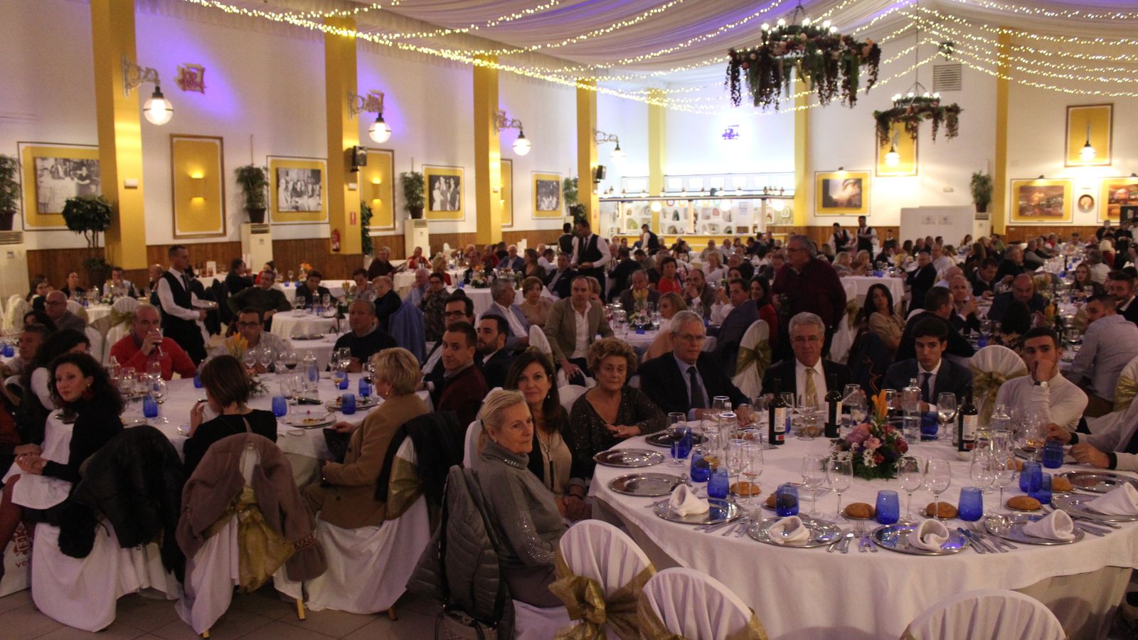 Carpa de Terraza Carmona en la última tarde de las jornadas.