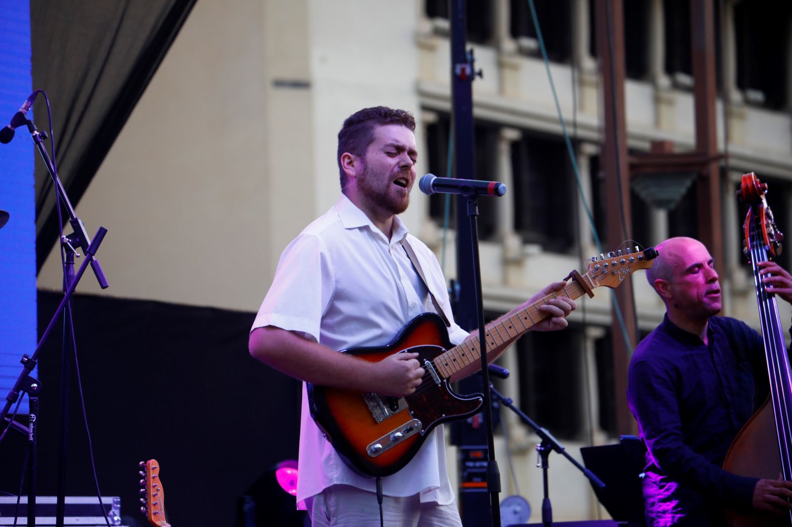 Los primeros conciertos del Cordoblues Festival en La Corredera de Córdoba, en imágenes