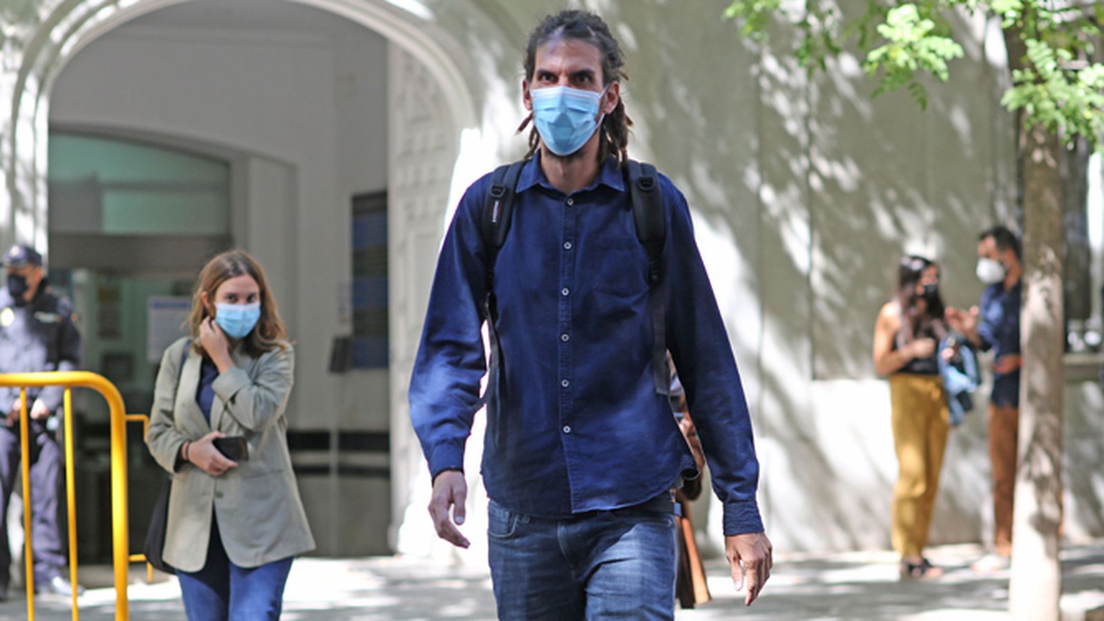 Alberto Rodríguez, a su salida del Tribunal Supremo el pasado mes de septiembre.