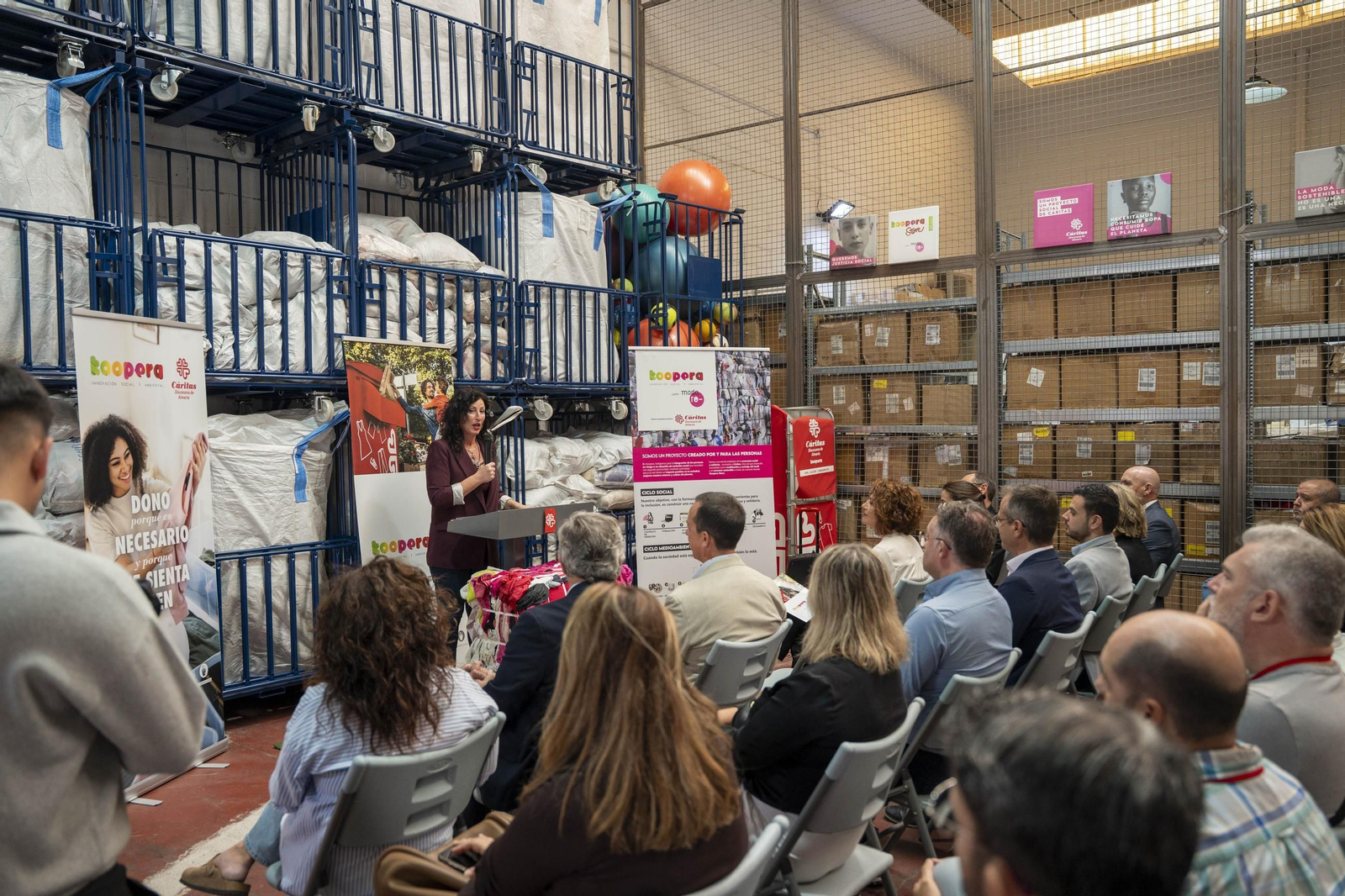 Cáritas Koopera en Almería celebra el 10º aniversario, en imágenes