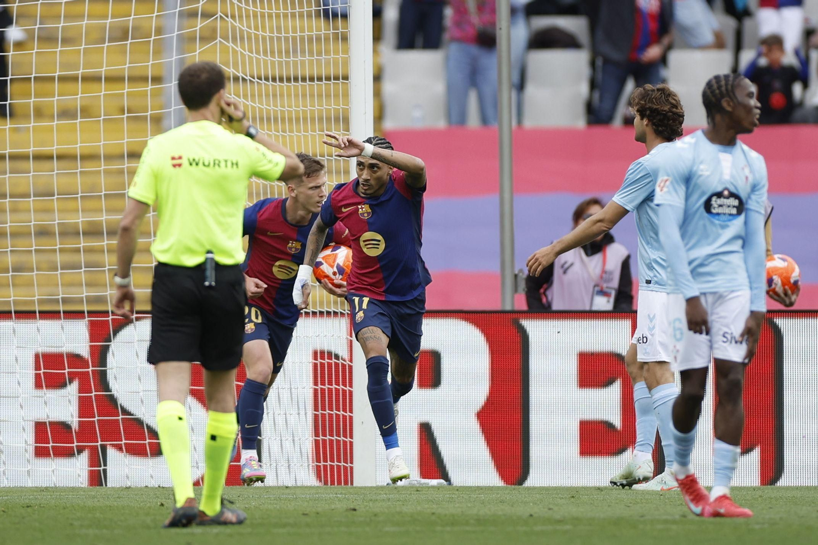 Barcelona-Celta: El malagueño Melero López, salpicado por la polémica