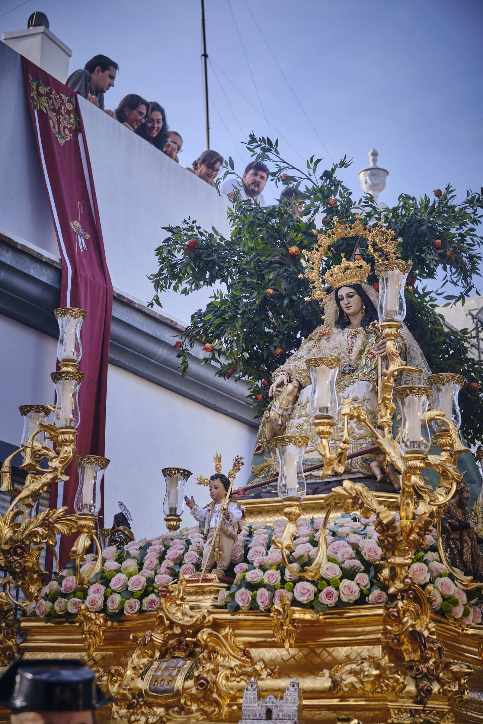 Procesión de La Pastora en San Fernando