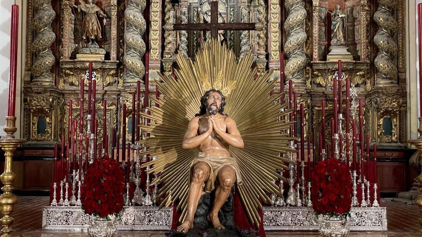 Jesús de las Penas venerado en la Parroquia de San Jacinto