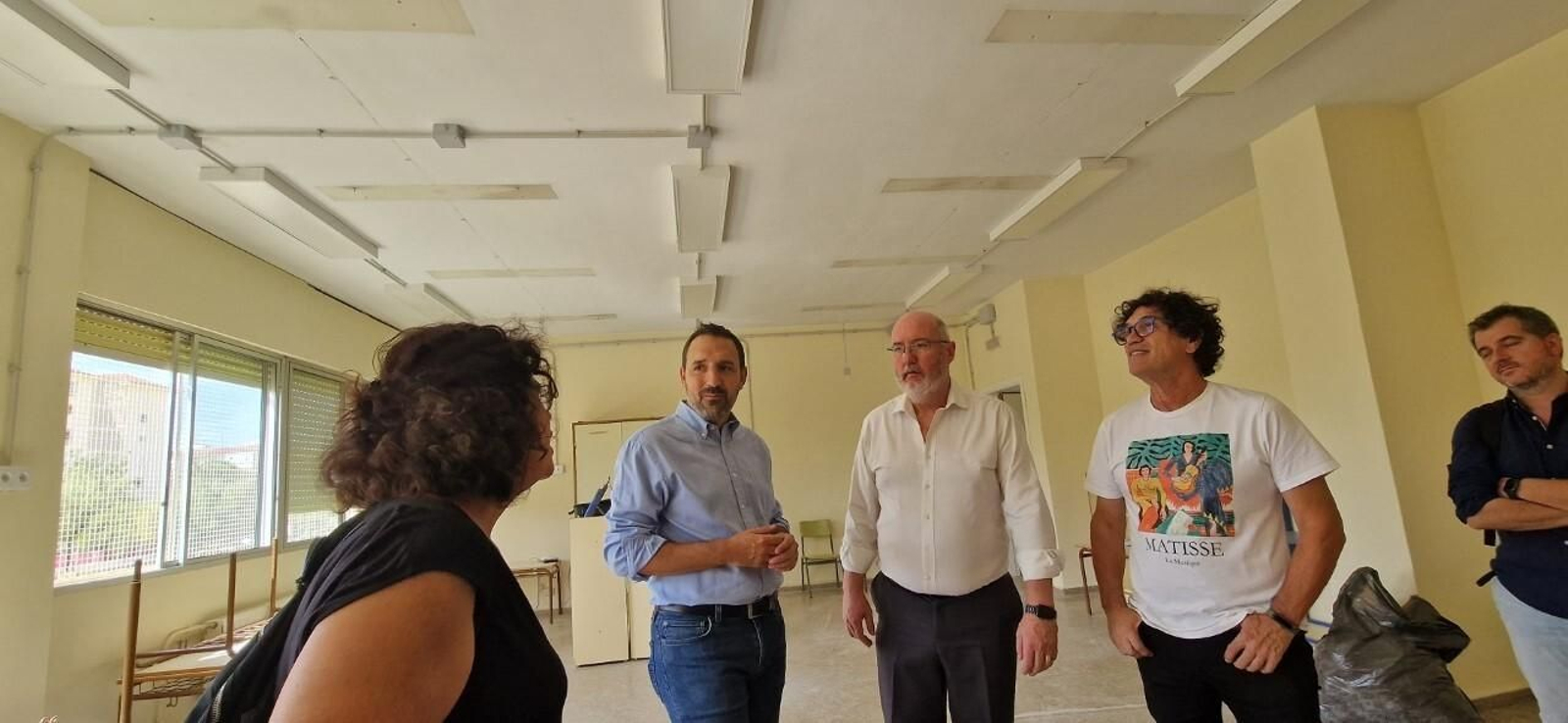 Dependencias del CEIP Arrayanes, ya con la nueva instalación eléctrica.