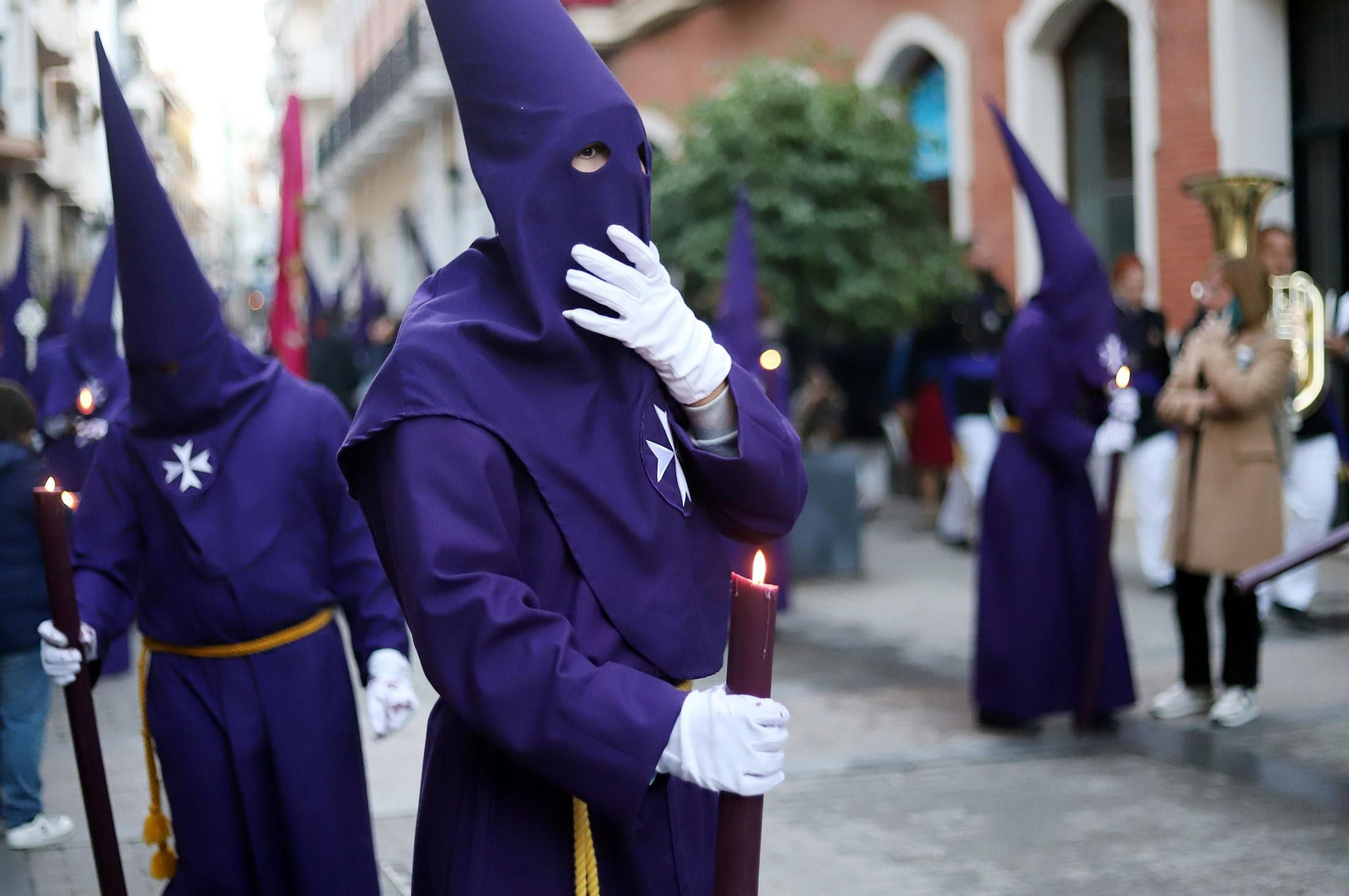 Imágenes del Nazareno en la madrugá de Huelva