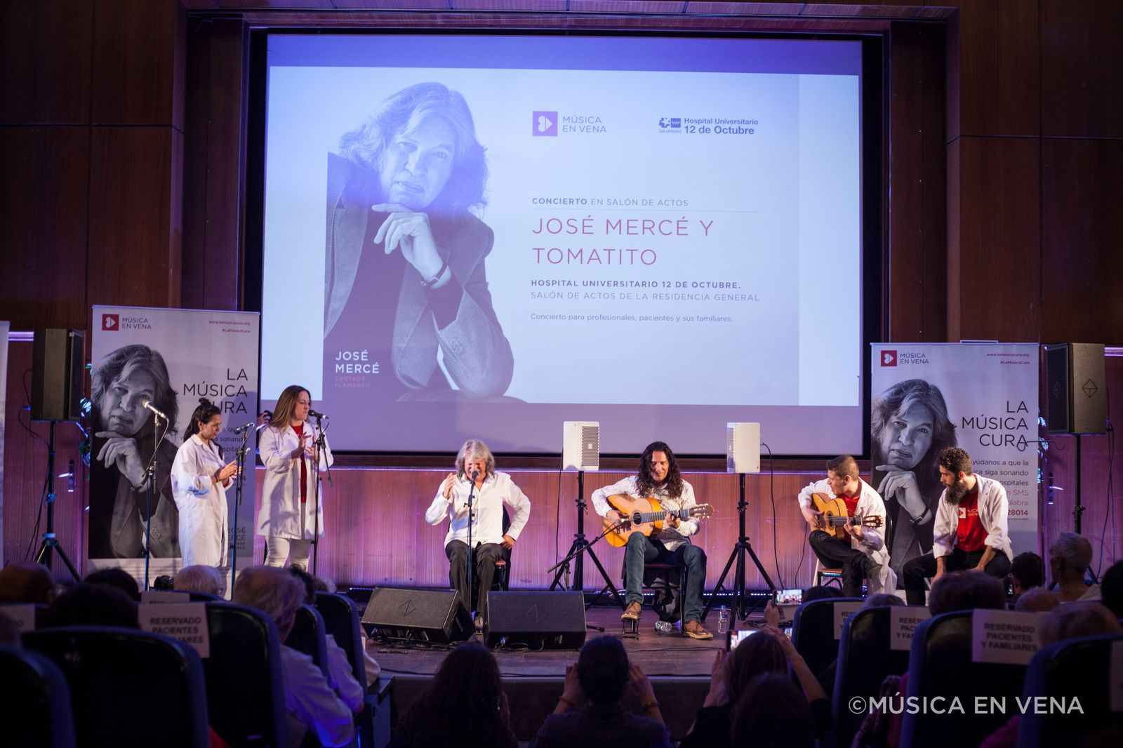 Música en vena con un concierto solidario de Tomatito junto a José Mercé.