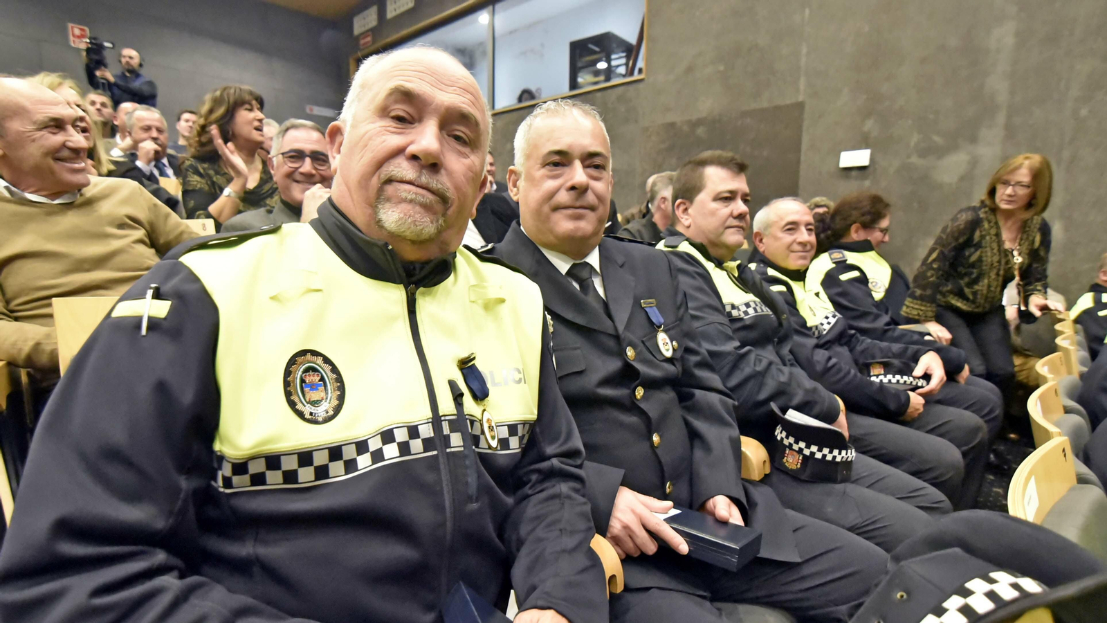 Las fotos de los reconocimientos a la Policía Local de La Línea