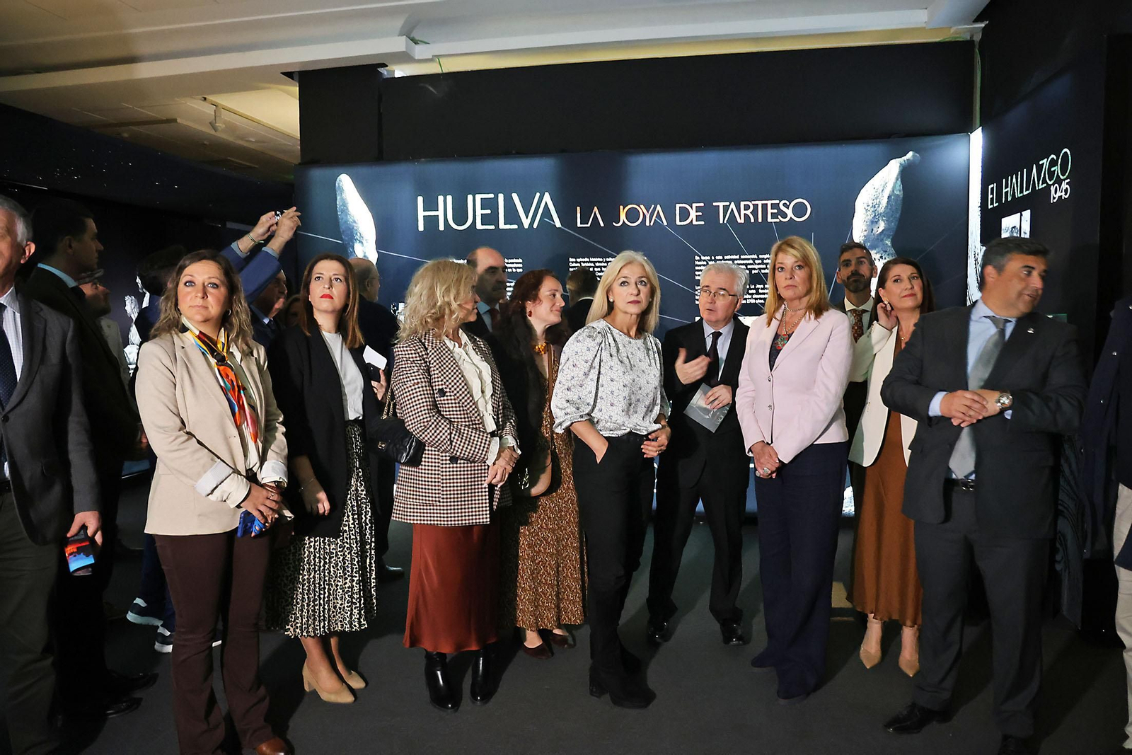 Imágenes de la inauguracion de le exposición 'La Joya, Vida y Eternidad en Tarteso' en el Museo de Huelva