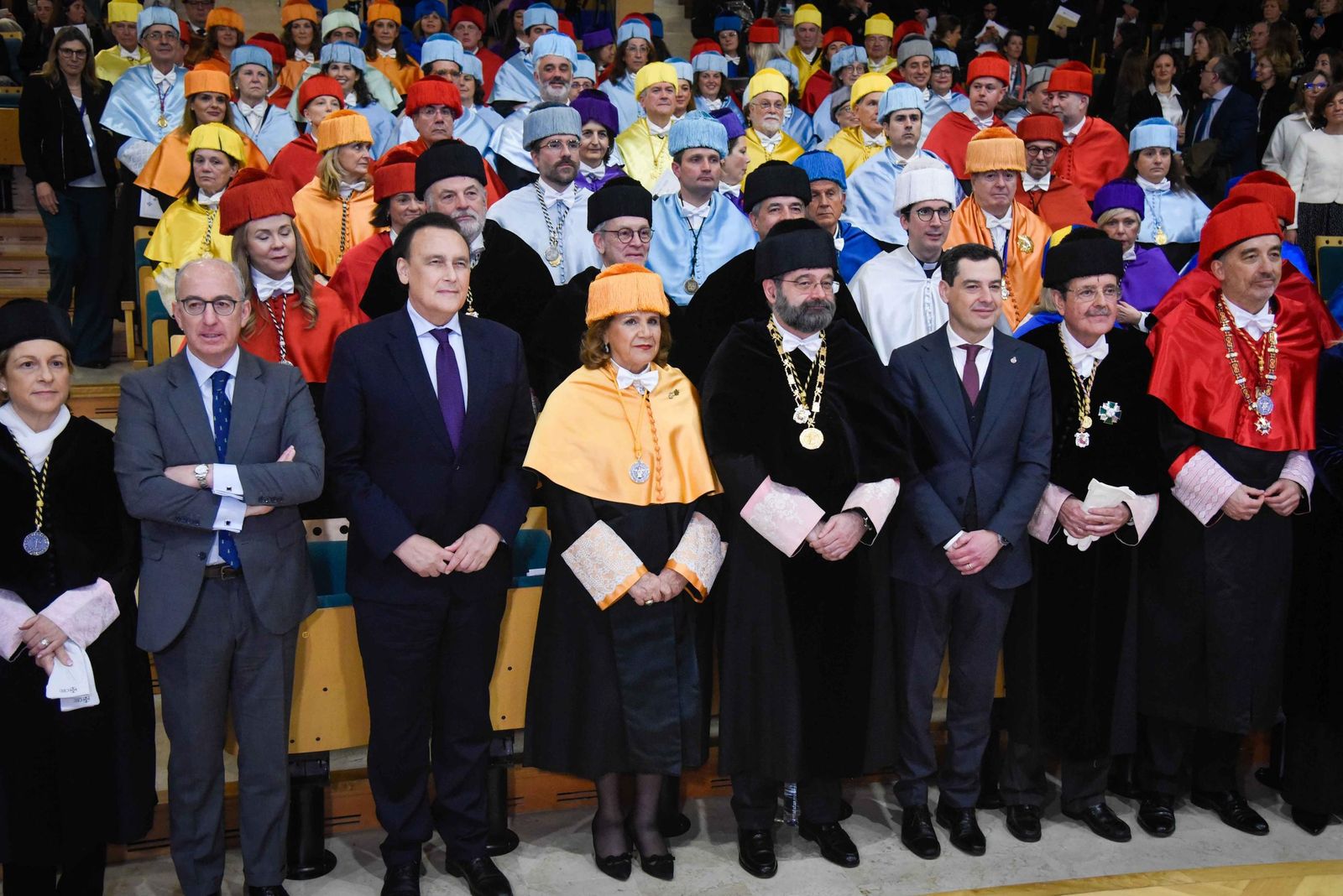 Acto académico de investidura como Doctores Honoris Causa de Concha Yoldi, presidenta de Persán