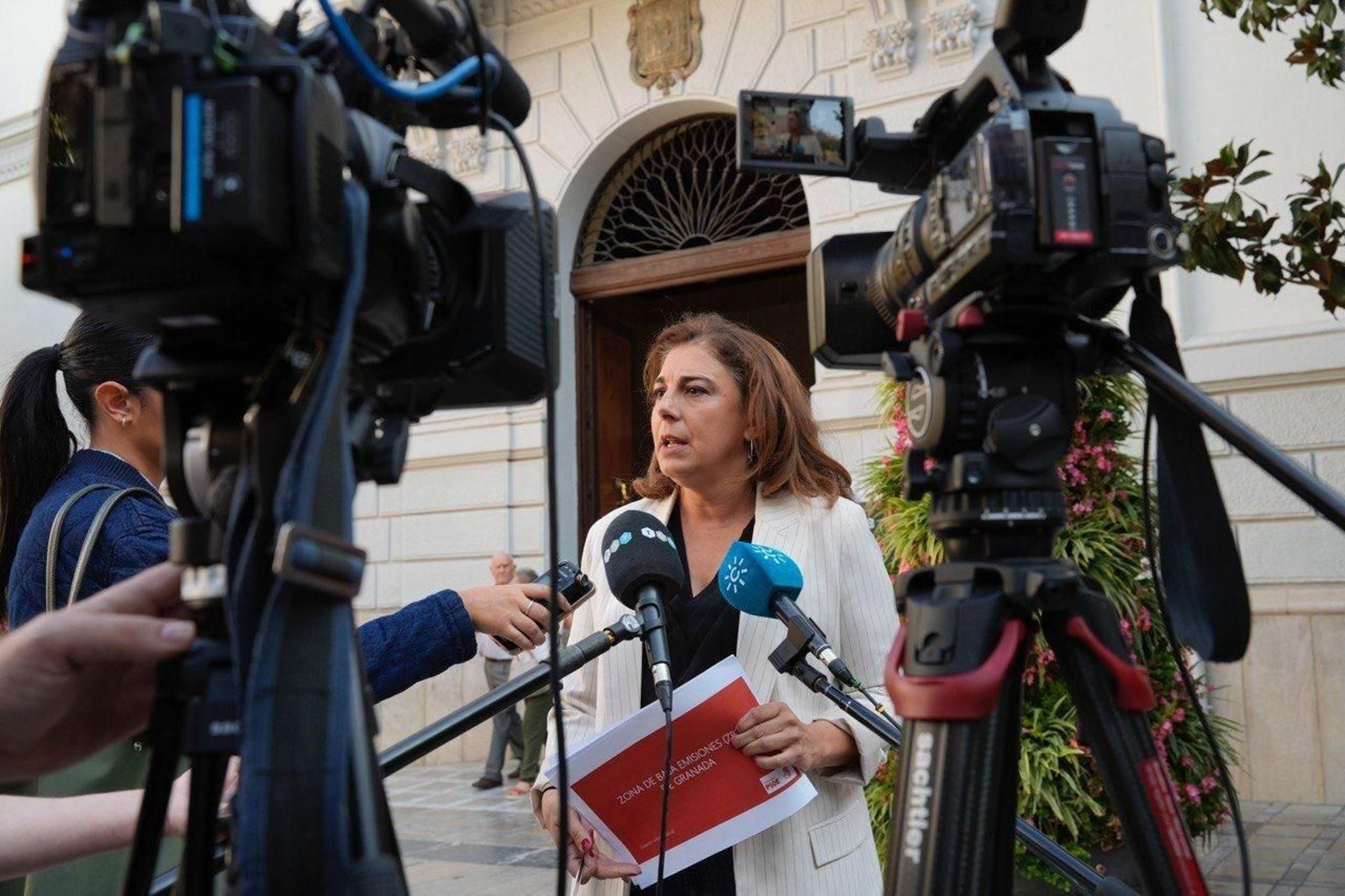 Raquel Ruz, durante una rueda de prensa