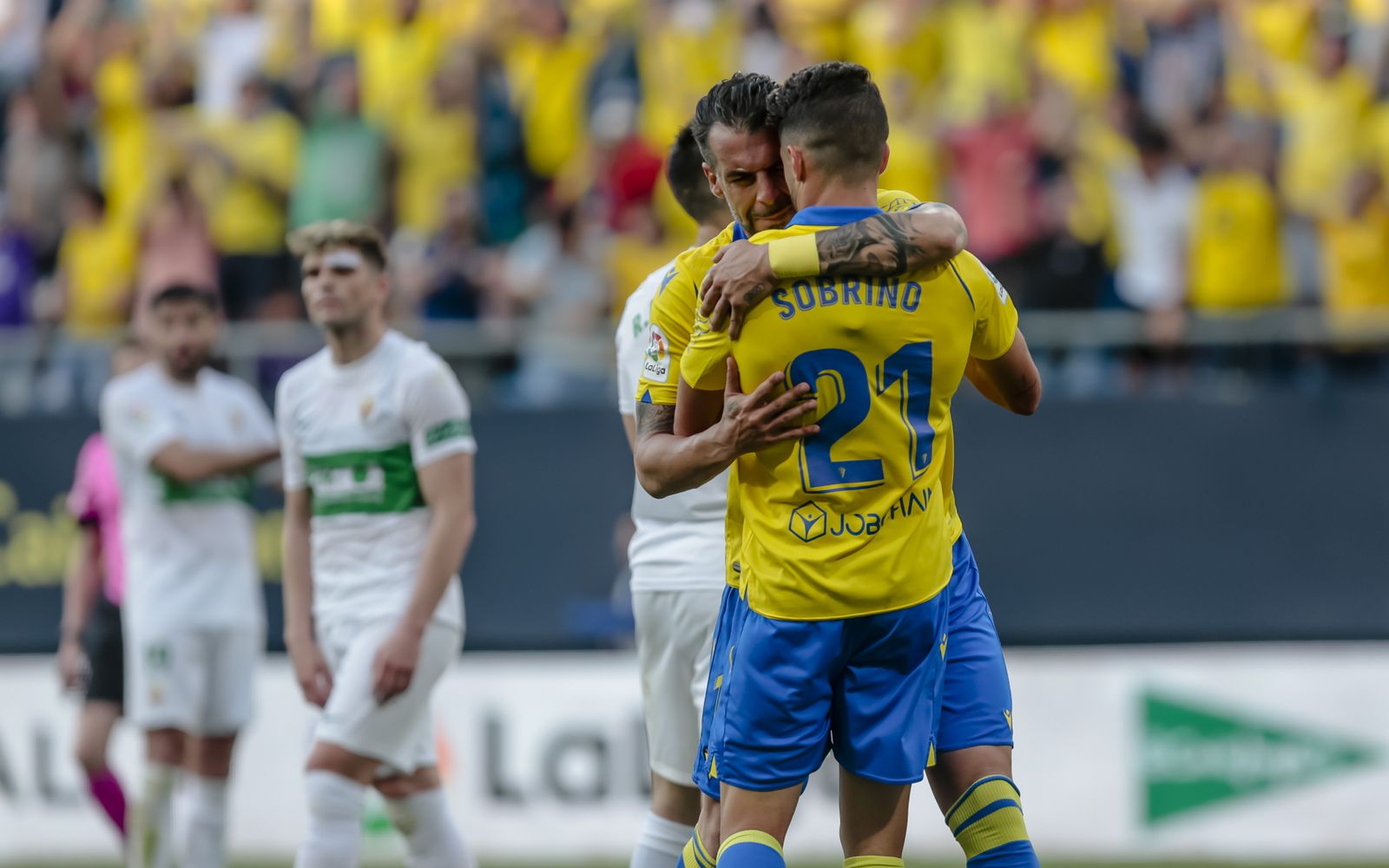 Las imágenes del Cádiz- Elche