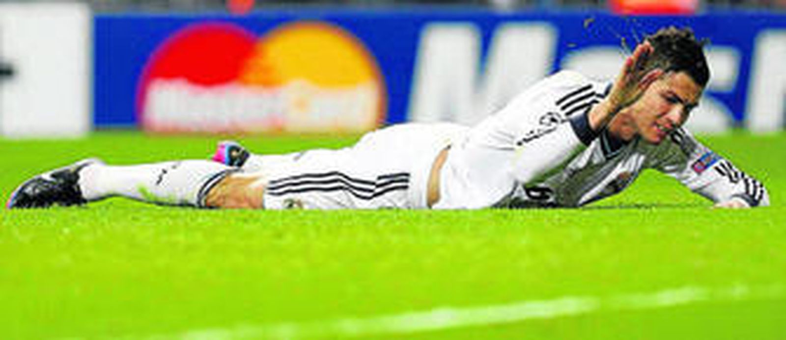 Cristiano Ronaldo en el contenido más visto del mes, el Real Madrid-Borussia, con 7,2 millones de espectadores.