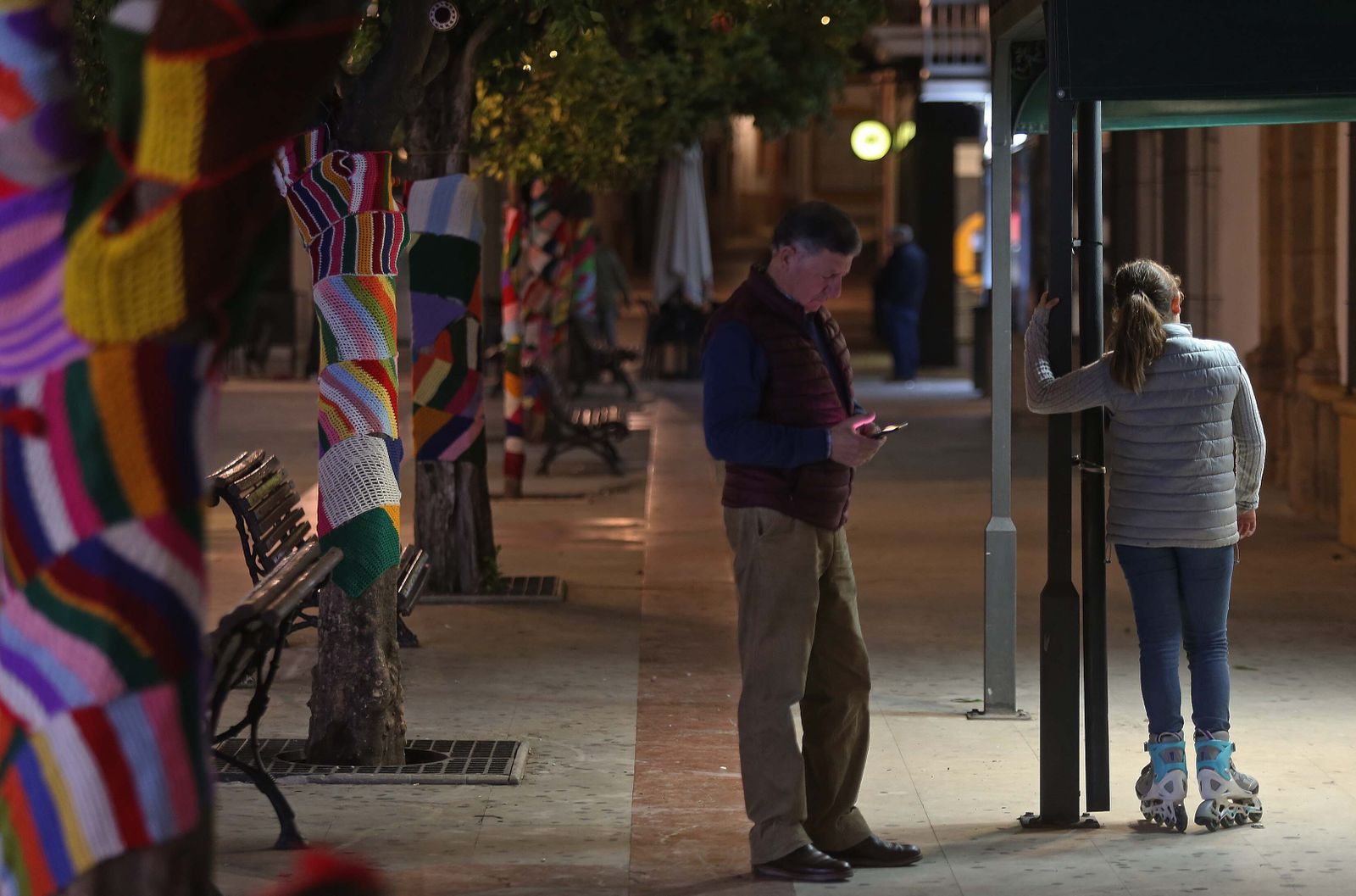 El alumbrado navideño de Los Barrios, en imágenes