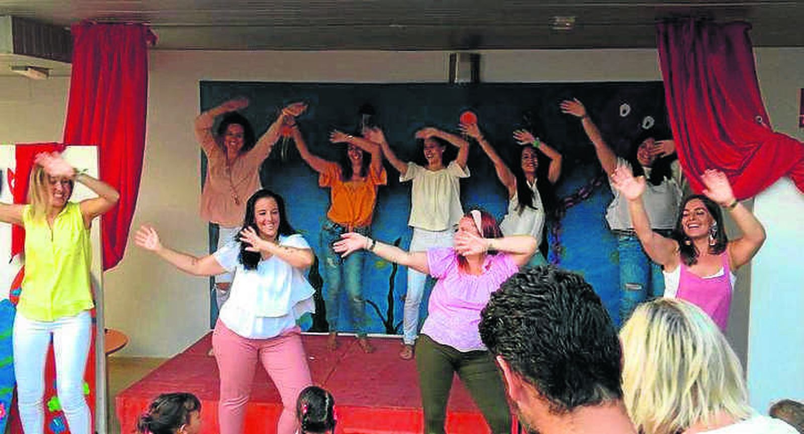 Un momento de la última fiesta de graduación.