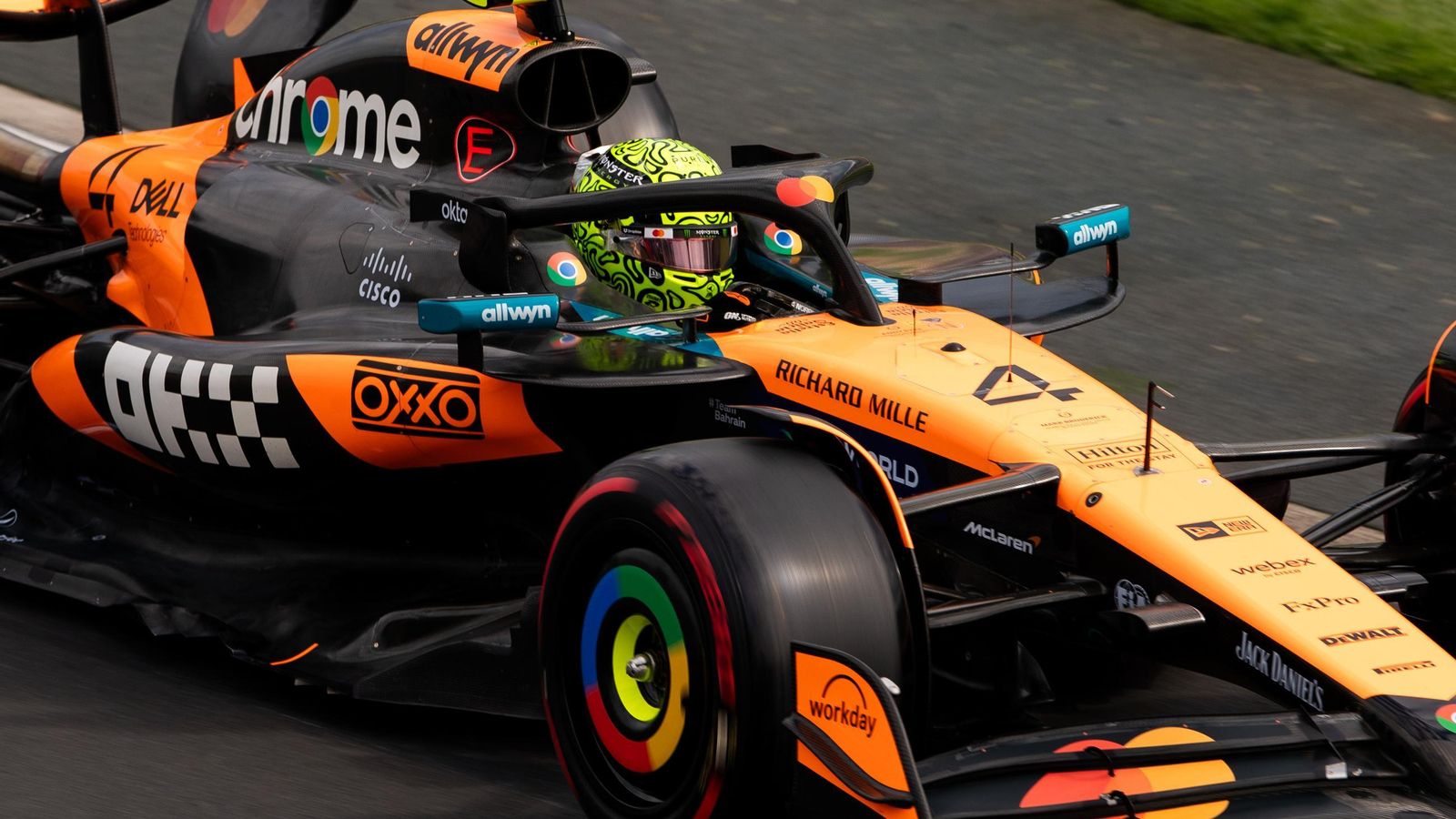 Los fotos del arranque de la Fórmula 1 en Melbourne