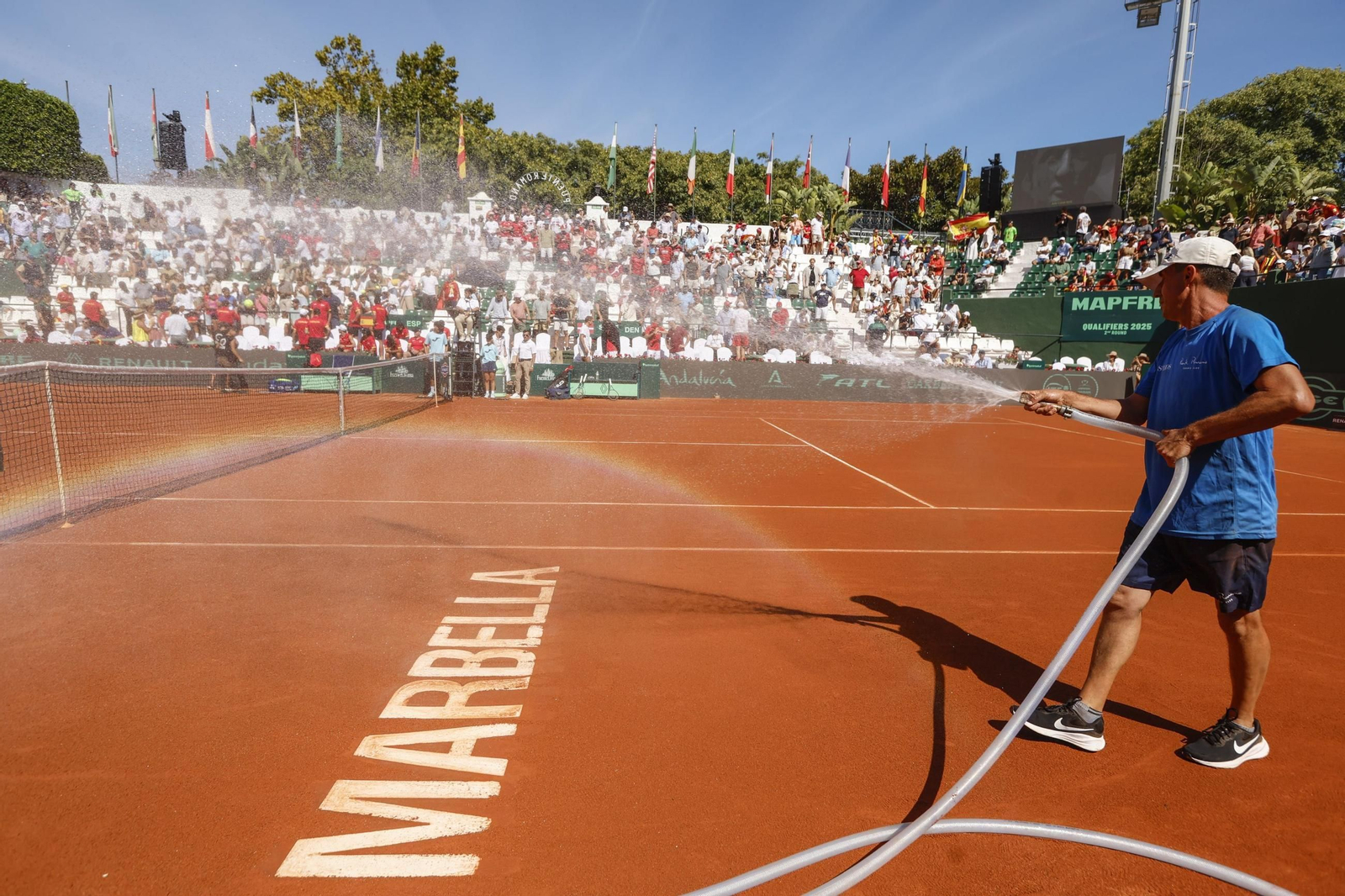 Jaume Munar pierde con Elmer Moller en la Copa Davis en Marbella